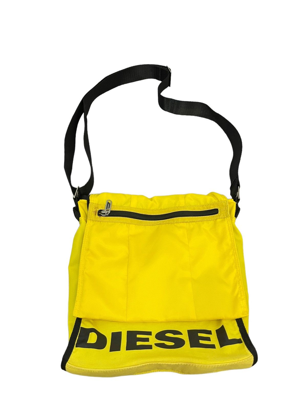 Diesel Messenger Diesel Spell Out Sling Bag 1🟩 Size ONE SIZE - 5 Thumbnail