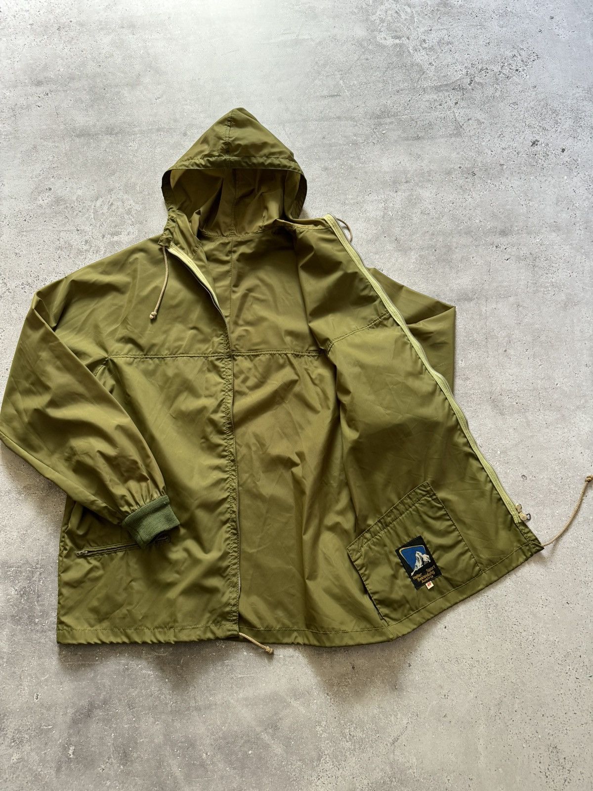 Vintage 1950s Austrian Heller Sport Zipp Zipper Light Rain Jacket Size US S / EU 44-46 / 1 - 8 Thumbnail