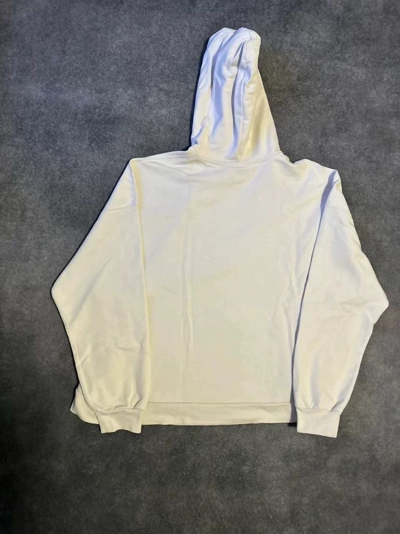 Balenciaga Balenciaga Off-white chest logo hoodie Size US M / EU 48-50 / 2 - 2 Thumbnail