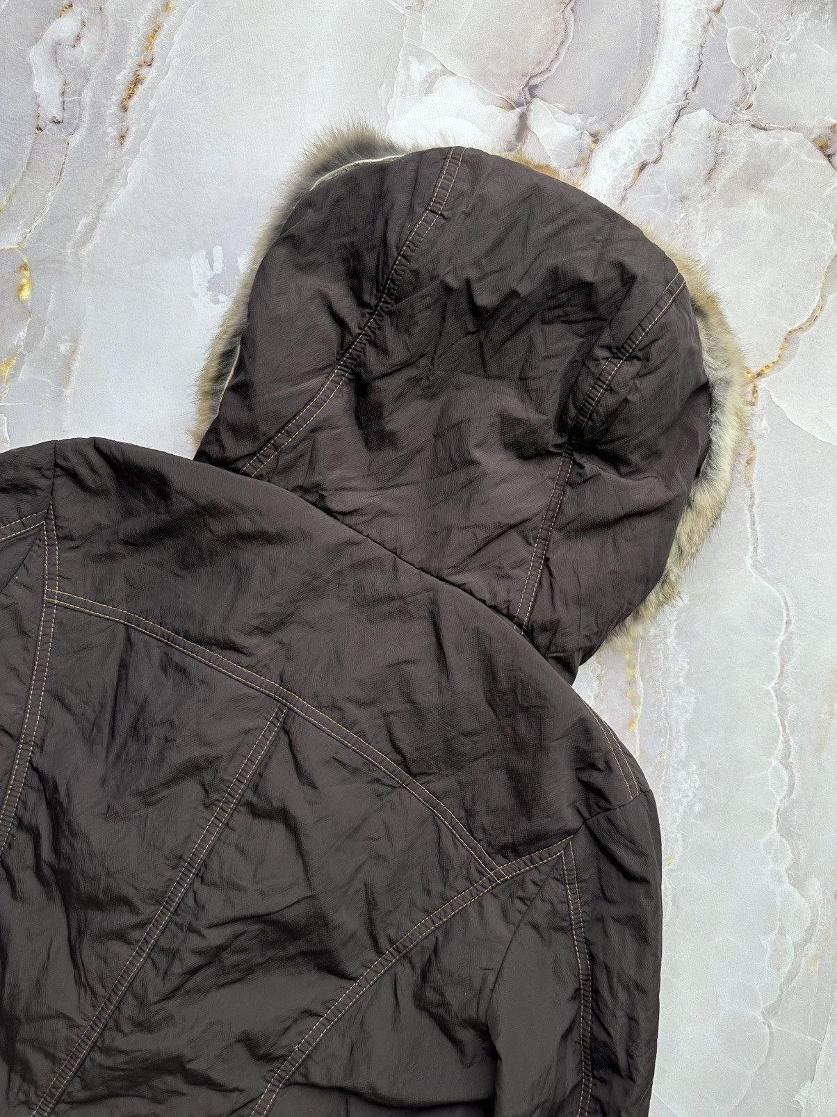 Japanese Brand Vintage Jacket With Fur Size L / US 10 / IT 46 - 11 Thumbnail