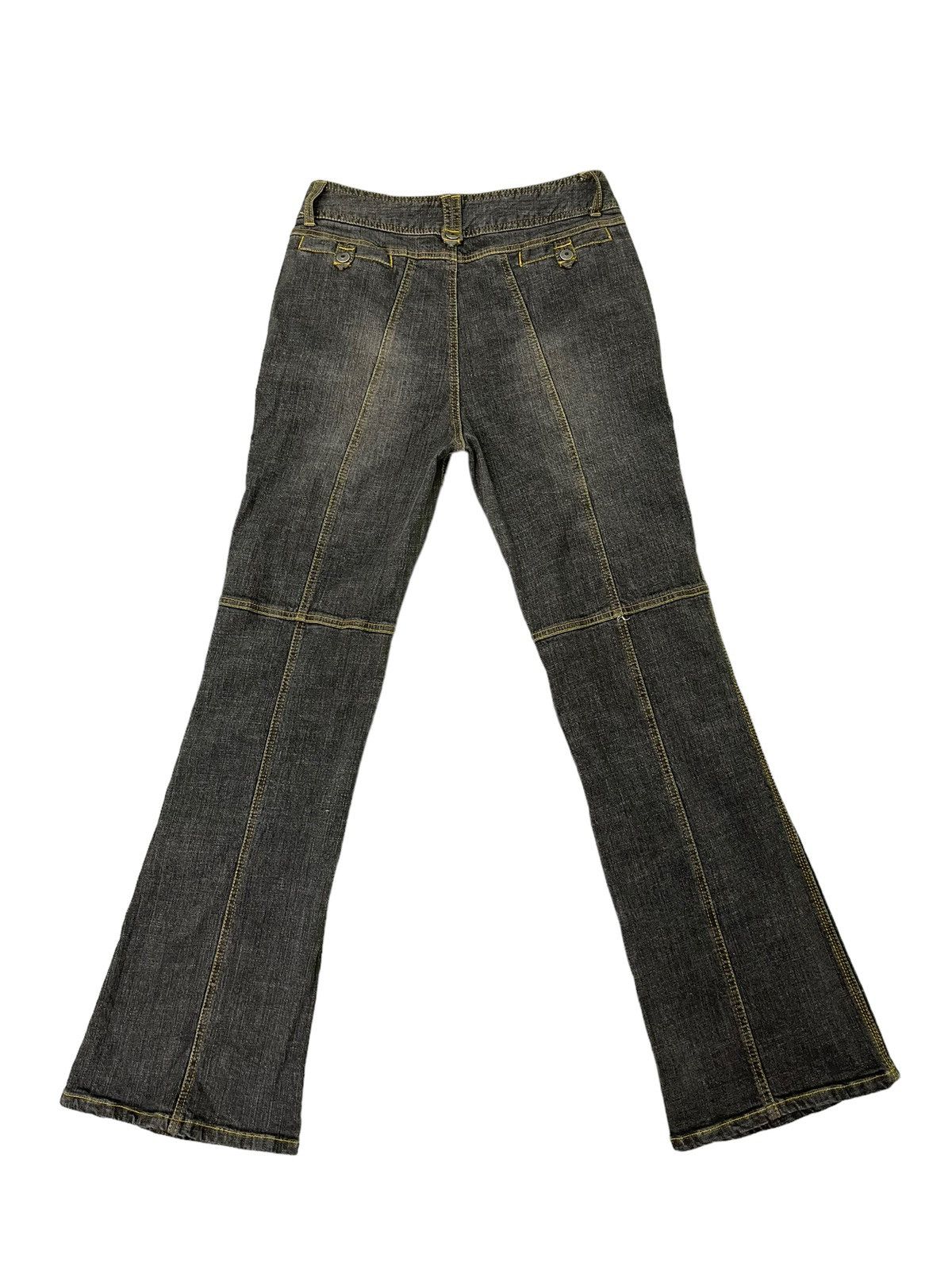 Japanese Brand Flare Jeans Jouer Echess Distress Stretch Boot Cut 6🟦2 Size US 30 / EU 46 - 10 Thumbnail