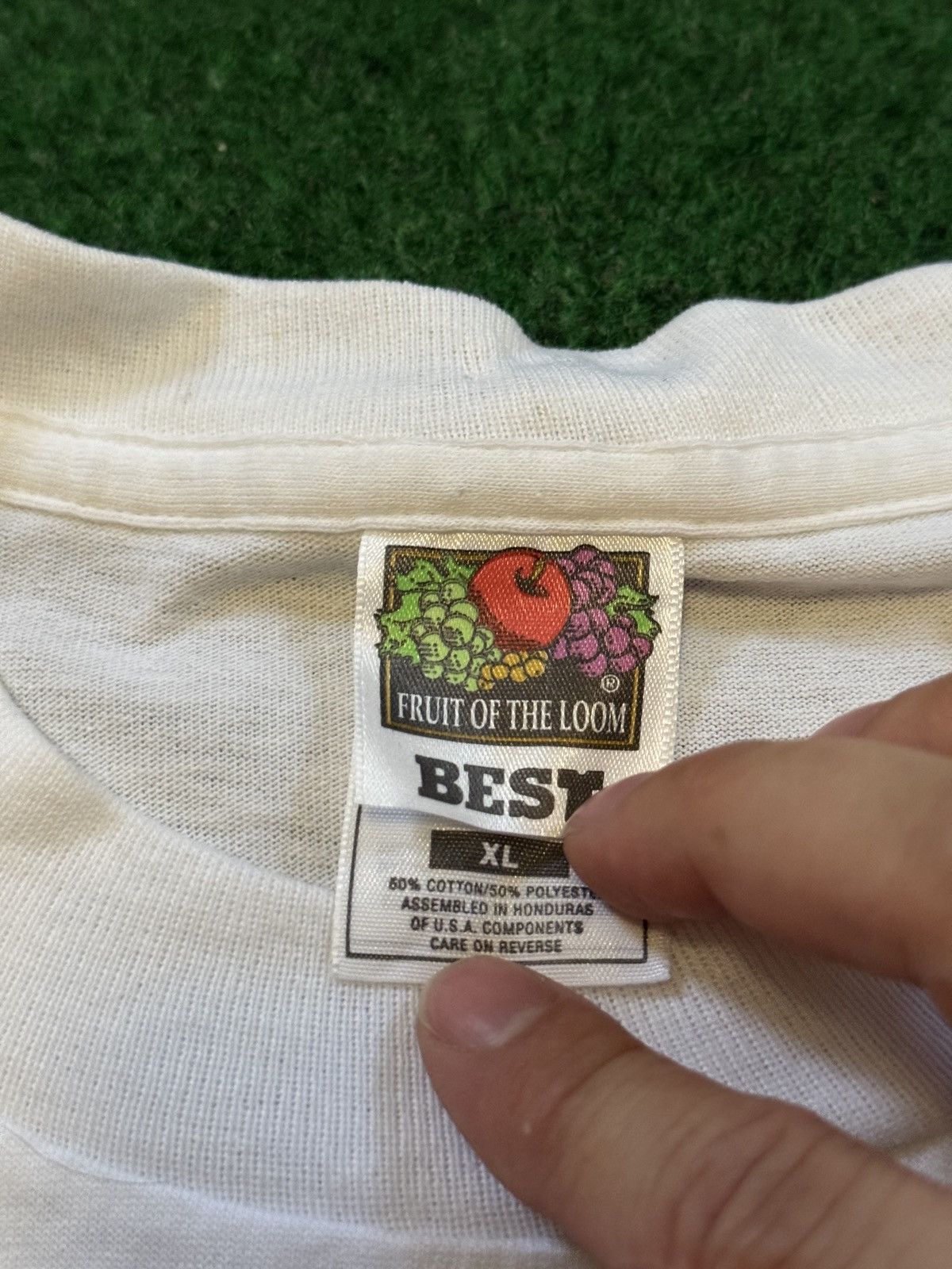 Fruit Of The Loom Vintage 90s Tinseltown Cinemark Movie Theater Promo T Shirt Size US XL / EU 56 / 4 - 6 Thumbnail