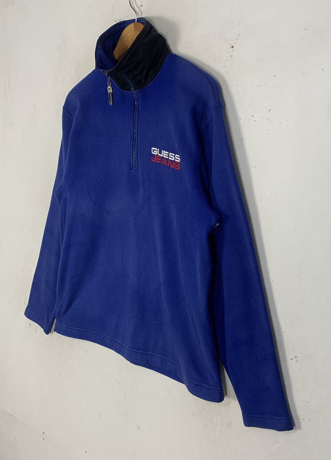 Guess Vintage Guess Jeans Outdoor JapaneseBrand Fleece Sweatshirt Size US M / EU 48-50 / 2 - 4 Thumbnail