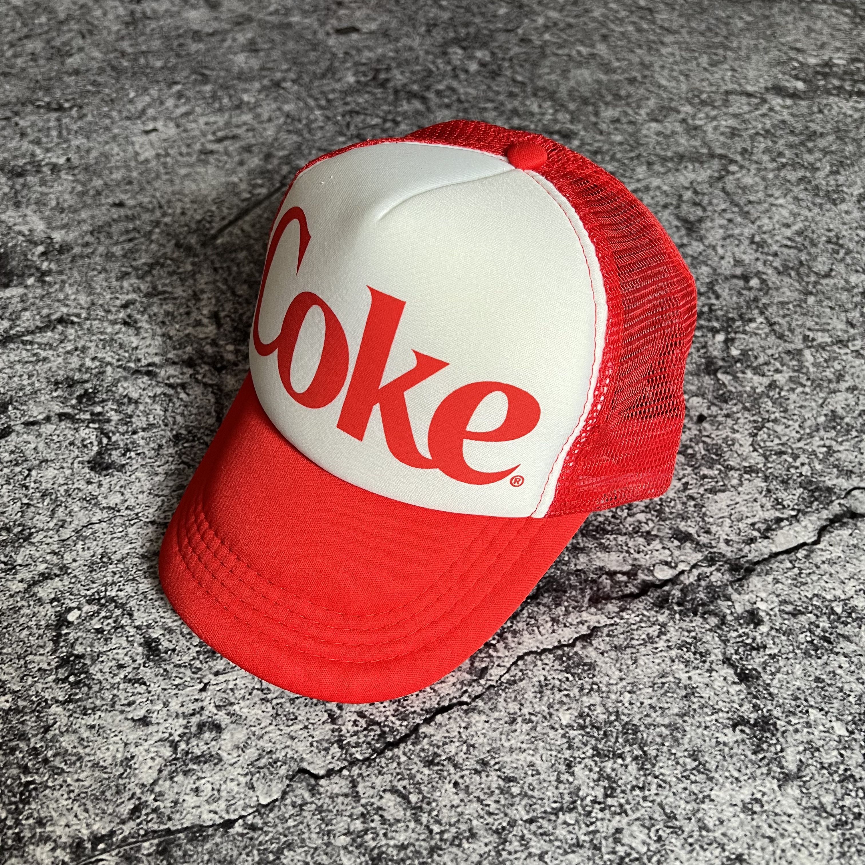 Coca Cola Vintage Coca Cola Trucker Cap Coke Big Logo Size One Size Size ONE SIZE - 1 Thumbnail