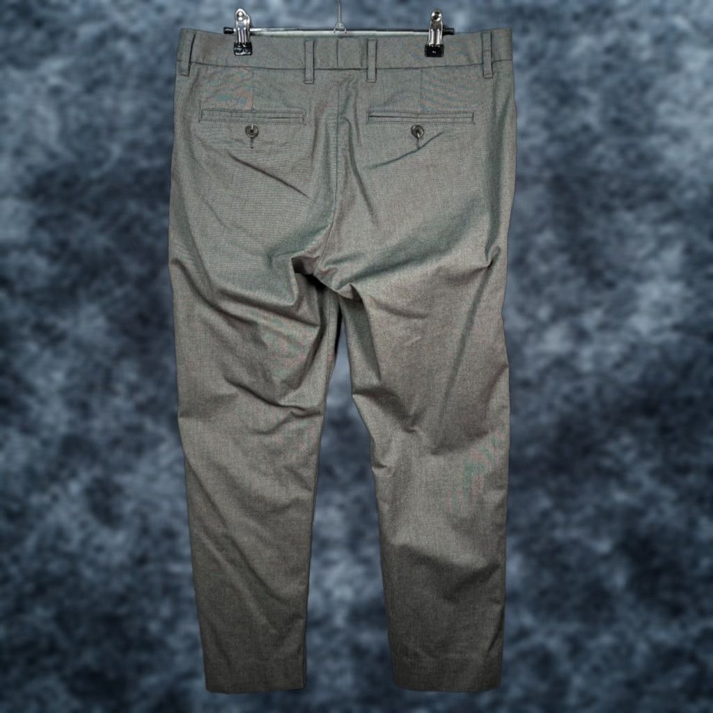 Bonobos Bonobos Slim Fit Gray Dress Pants Cotton Blend Men's 32 x 30 Slim Front Flat Front Casual Business Pants Size US 32 / EU 48 - 1 Thumbnail