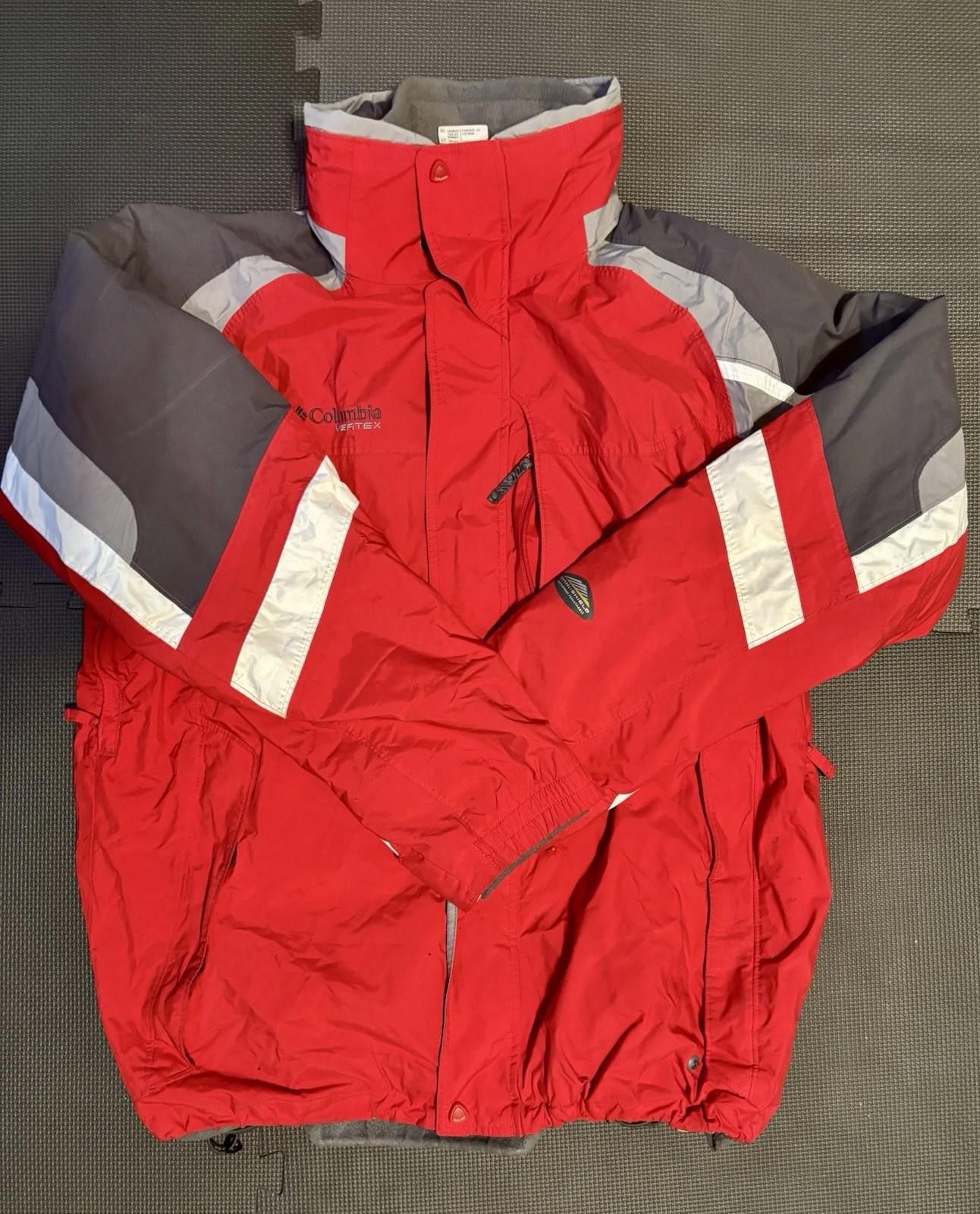 Vintage Columbia Vertex Fleece Interchange Coat Men's Size L