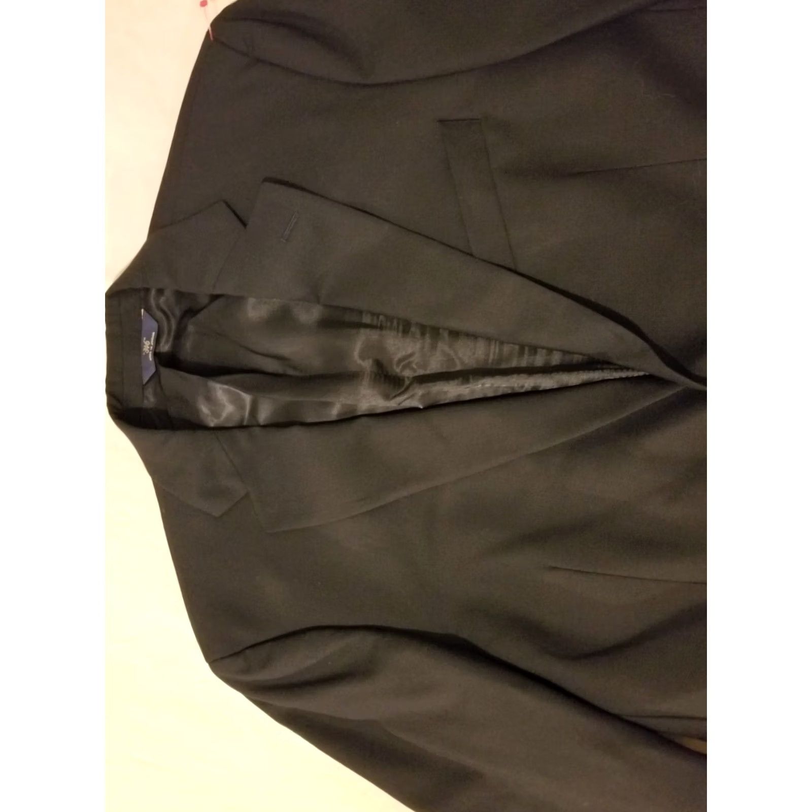 Brooks Brothers VINTAGE Brooks Brothers Wool Blazer 3-in-1 Jacket Mens Blazer Black 43R Wool Size 46R - 2 Thumbnail