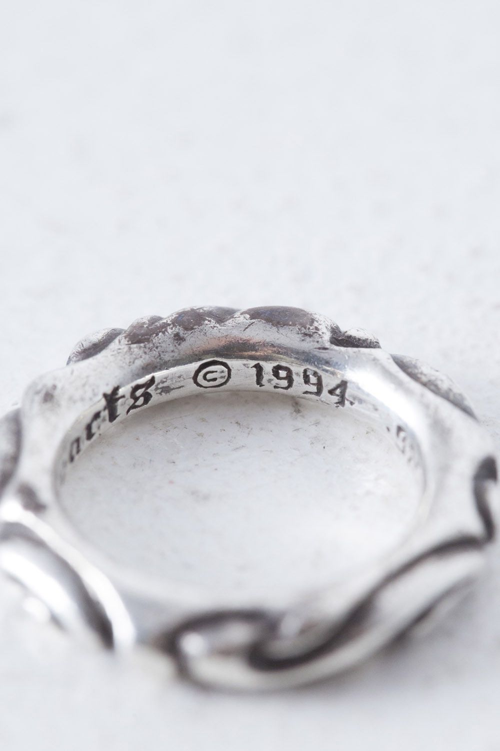 Chrome Hearts Chrome Hearts scroll band ring US 7 Size ONE SIZE - 8 Thumbnail
