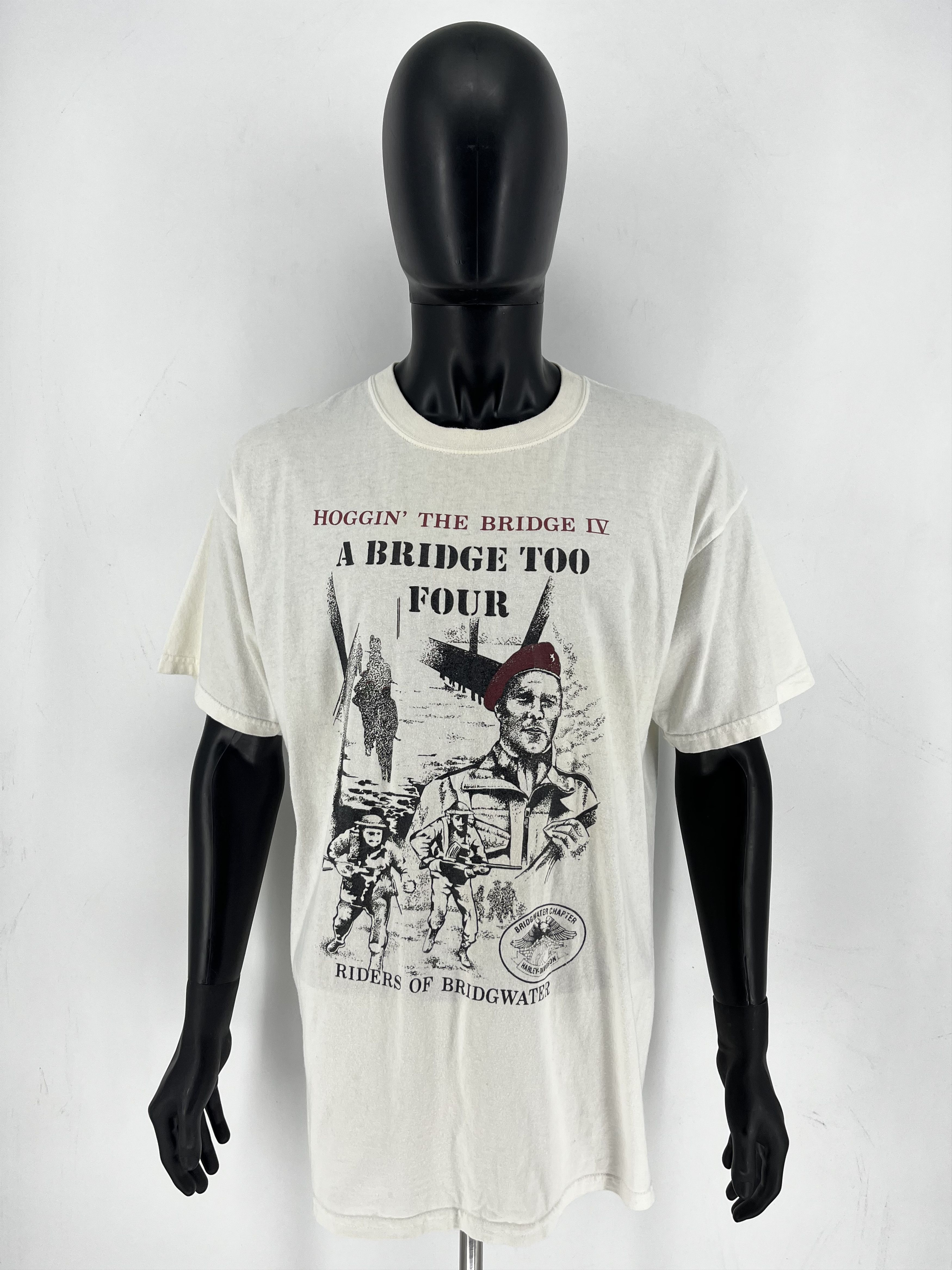 Harley Davidson RIDERS OF BRIDGEWATER "Hoggin' The Bridge IV" Biker Club Size US L / EU 52-54 / 3 - 2 Thumbnail