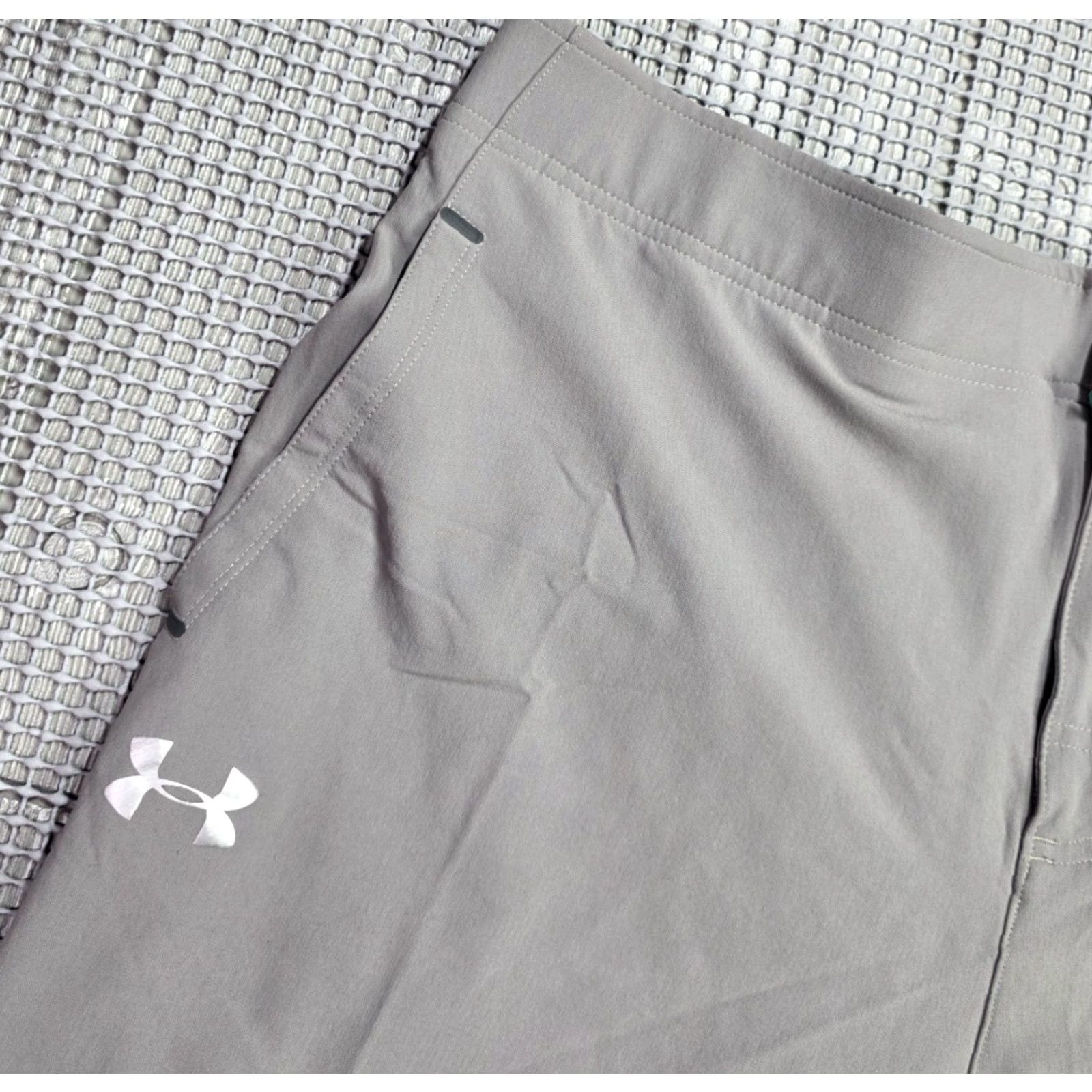 Under Armour Under Armour Pants Mens XL 36x31 Gray Performance Chino Golf Stretch Tech Size US 36 / EU 52 - 6 Thumbnail