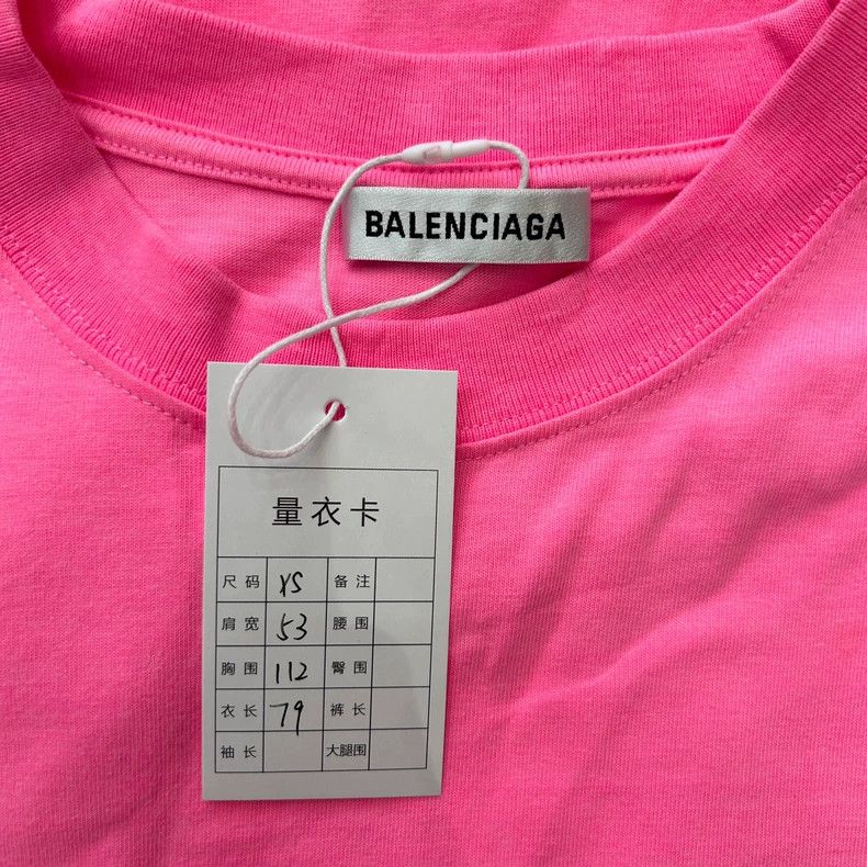 Balenciaga Balenciaga Pink cola short sleeves Size US XS / EU 42 / 0 - 4 Thumbnail