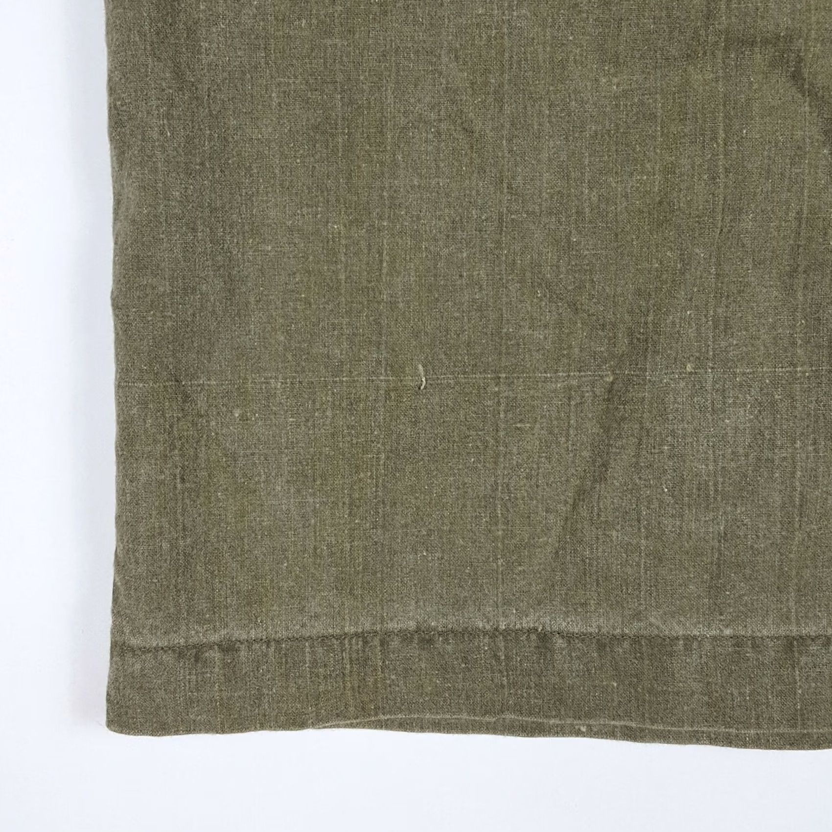 Olive VINTAGE 80s Olive Denim Just Class Pencil Knee Length Skirt Women Size 9 All Seasons Casual Size 30" / US 8 / IT 44 - 3 Thumbnail