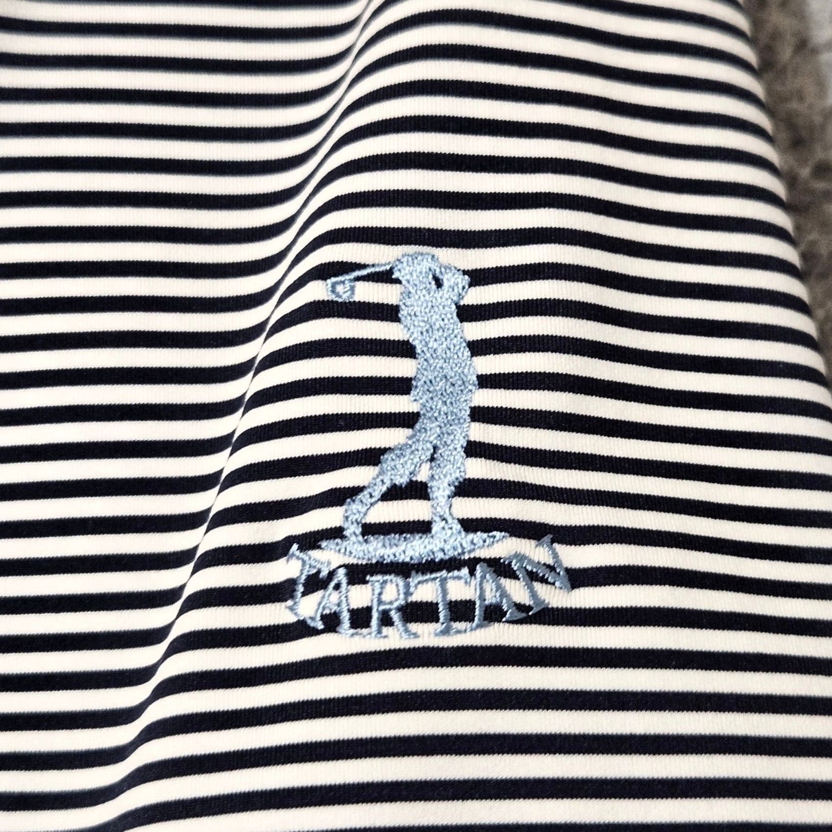 Peter Millar Peter Millar Summer Comfort Polo Shirt Mens XL Blue Striped Tartan Golf Logo Size US XL / EU 56 / 4 - 4 Thumbnail