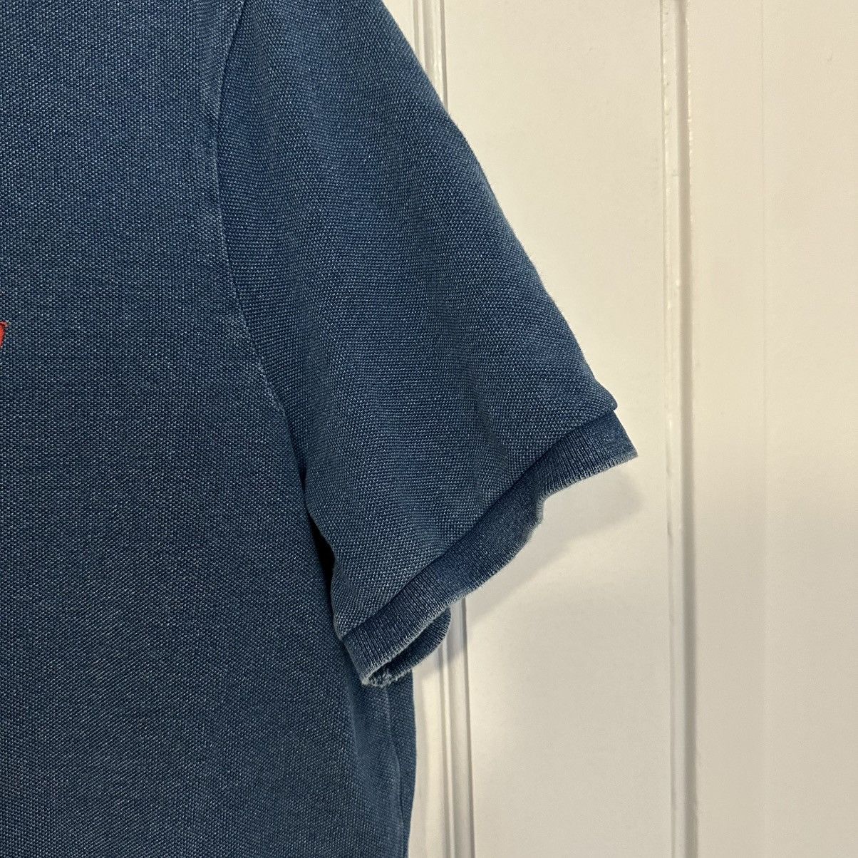 Polo Ralph Lauren Ralph Lauren Polo Shirt Medium Washed Indigo Dyed Size US L / EU 52-54 / 3 - 5 Thumbnail