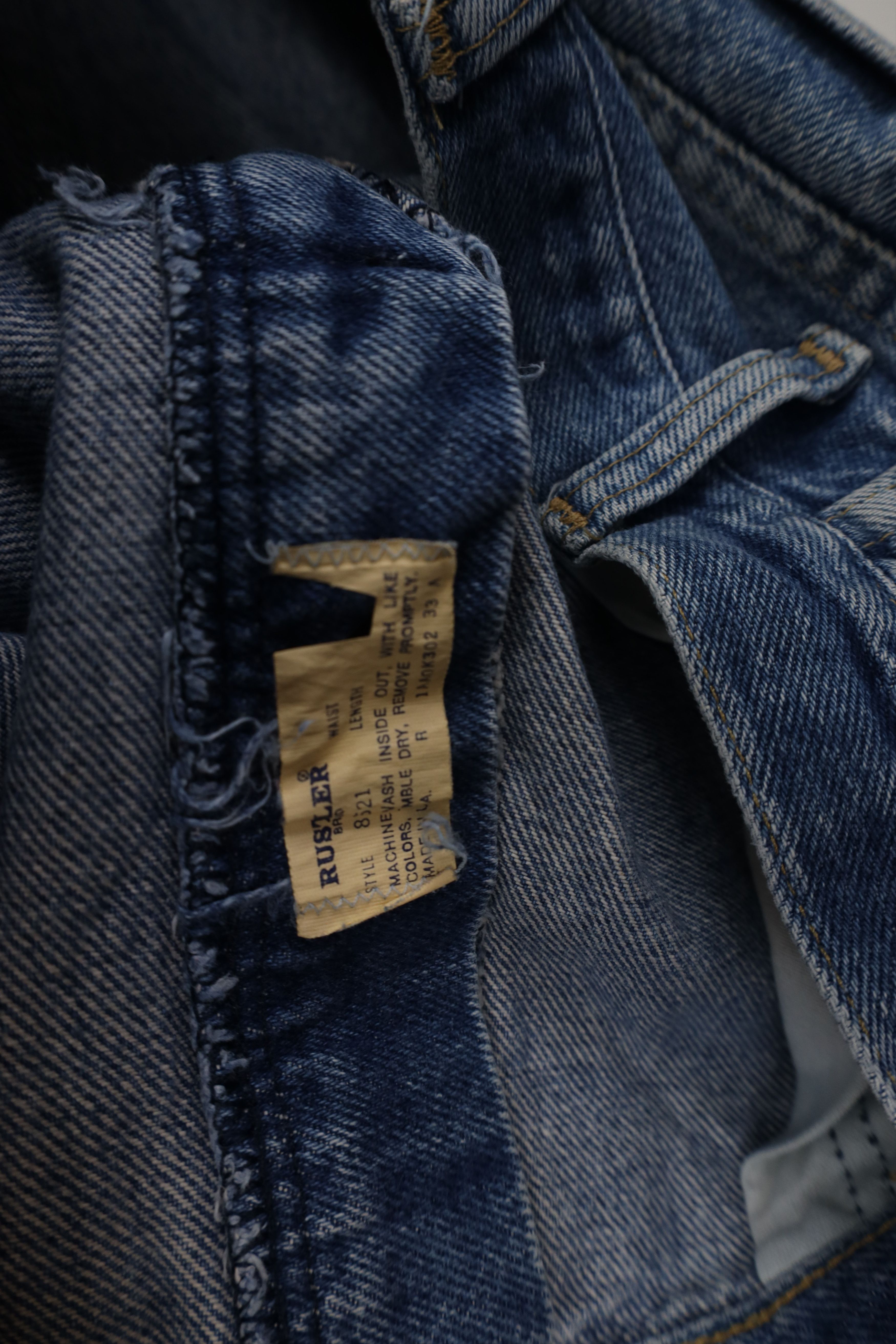 Vintage Vintage 80s 90s Streetwear Straight Leg Denim Jeans USA Size US 34 / EU 50 - 9 Thumbnail
