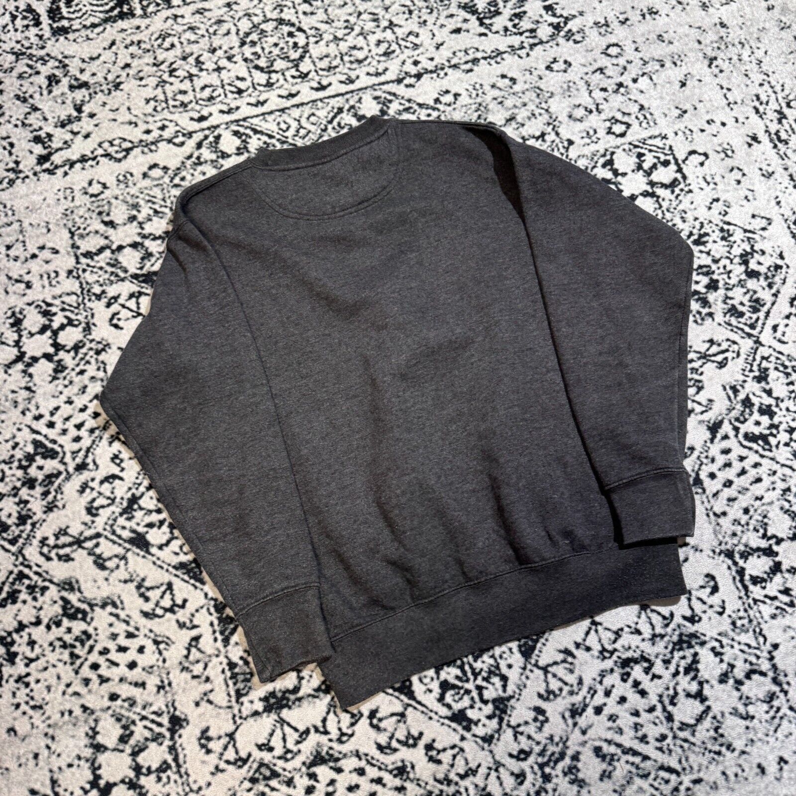 Vintage Vintage Unisex Gray Cotton Crewneck Size M Sunfaded Washed Size US M / EU 48-50 / 2 - 9 Thumbnail