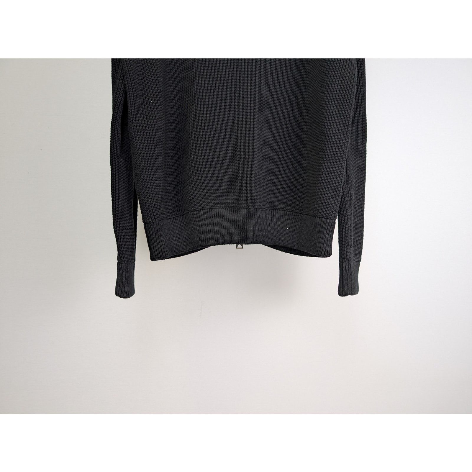 Bottega Veneta o1rshd1 Dry Cotton Rib Cardigan Sweater in Black Size US XL / EU 56 / 4 - 9 Thumbnail