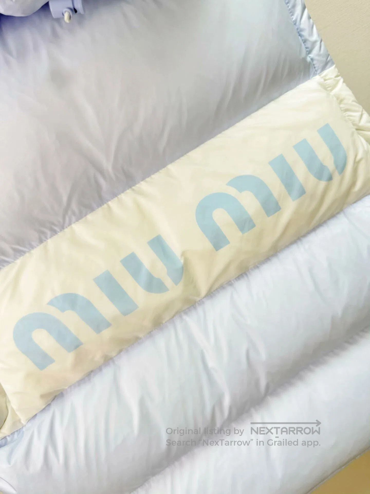 Miu Miu light blue down vest by miu miu. Size US M / EU 48-50 / 2 - 5 Thumbnail