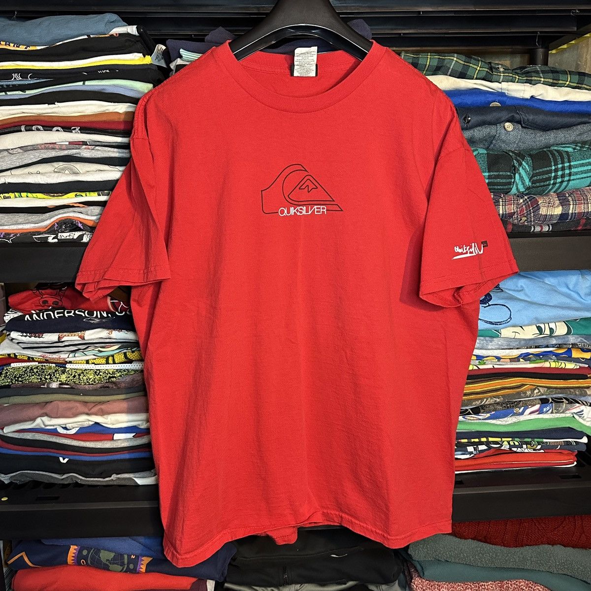 Quicksilver Vintage Y2K Quicksilver surfer tee Size US XL / EU 56 / 4 - 1 Thumbnail