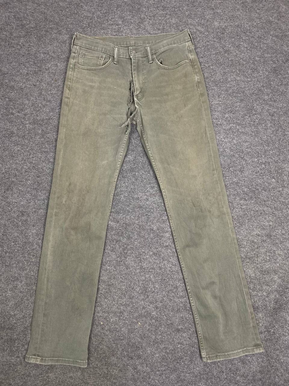 Levi's levis 514 slim straight distressed denim Size US 33 - 6 Thumbnail