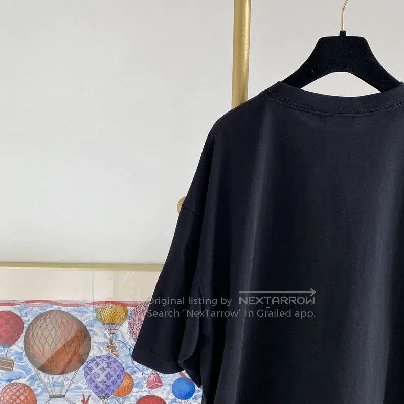 Balenciaga Balenciaga Letter Logo Black T-Shirt Size US L / EU 52-54 / 3 - 5 Thumbnail