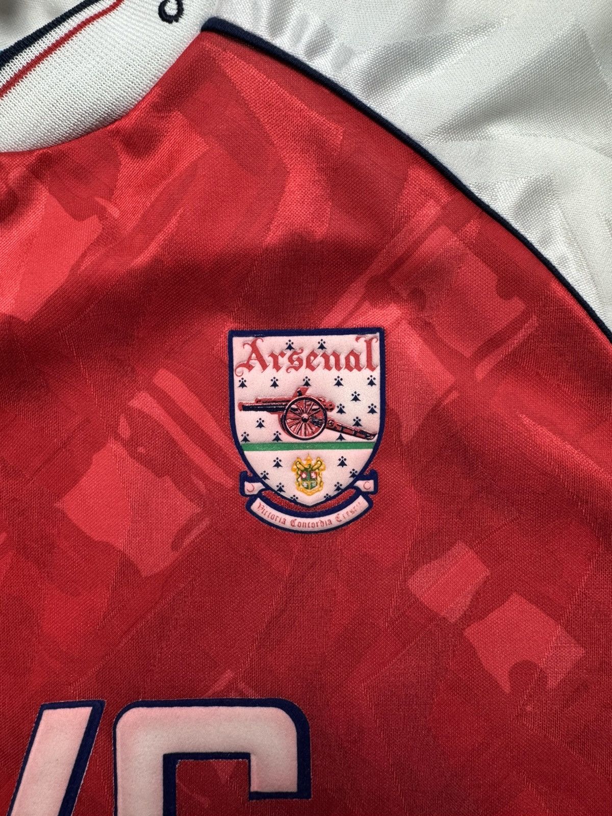 Vintage Ultra Rare Vintage 1991-93 Arsenal Away Jersey Adidas Size M Size US M / EU 48-50 / 2 - 10 Thumbnail