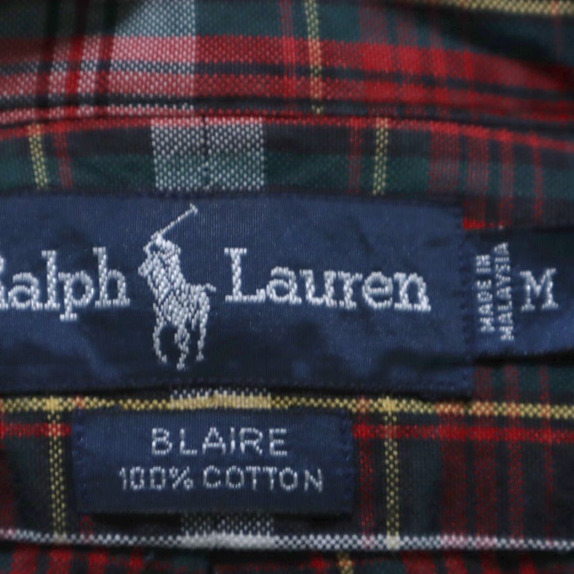 Ralph Lauren Ralph Lauren Blaire Oxford Plaid Long Sleeve Button Down Shirt Red Men's M Shirts Mens Size US M / EU 48-50 / 2 - 5 Thumbnail