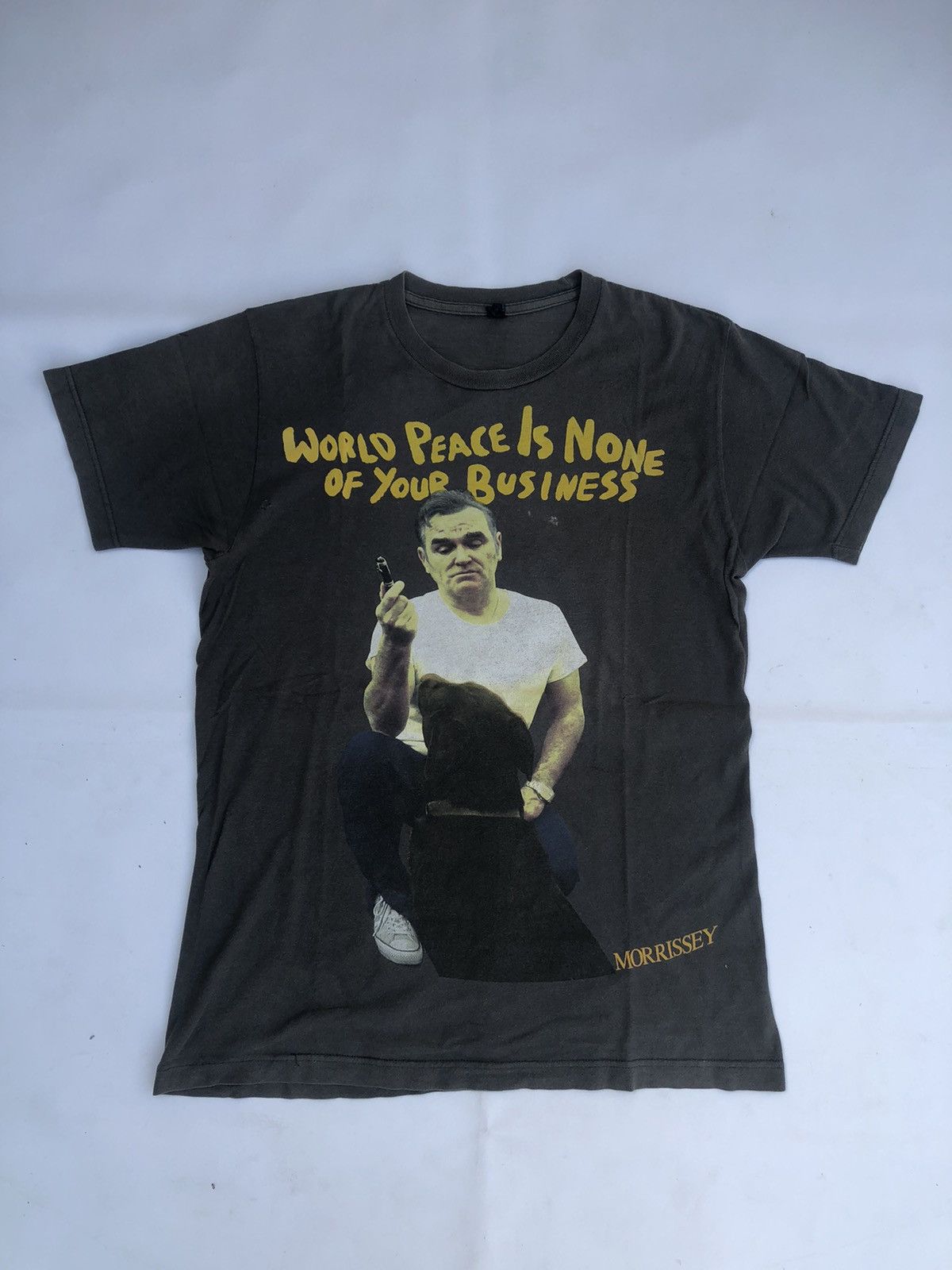 Band Tees 00s Morrissey Perfect Fading World Peace Is None Of Your Size US M / EU 48-50 / 2 - 1 Thumbnail