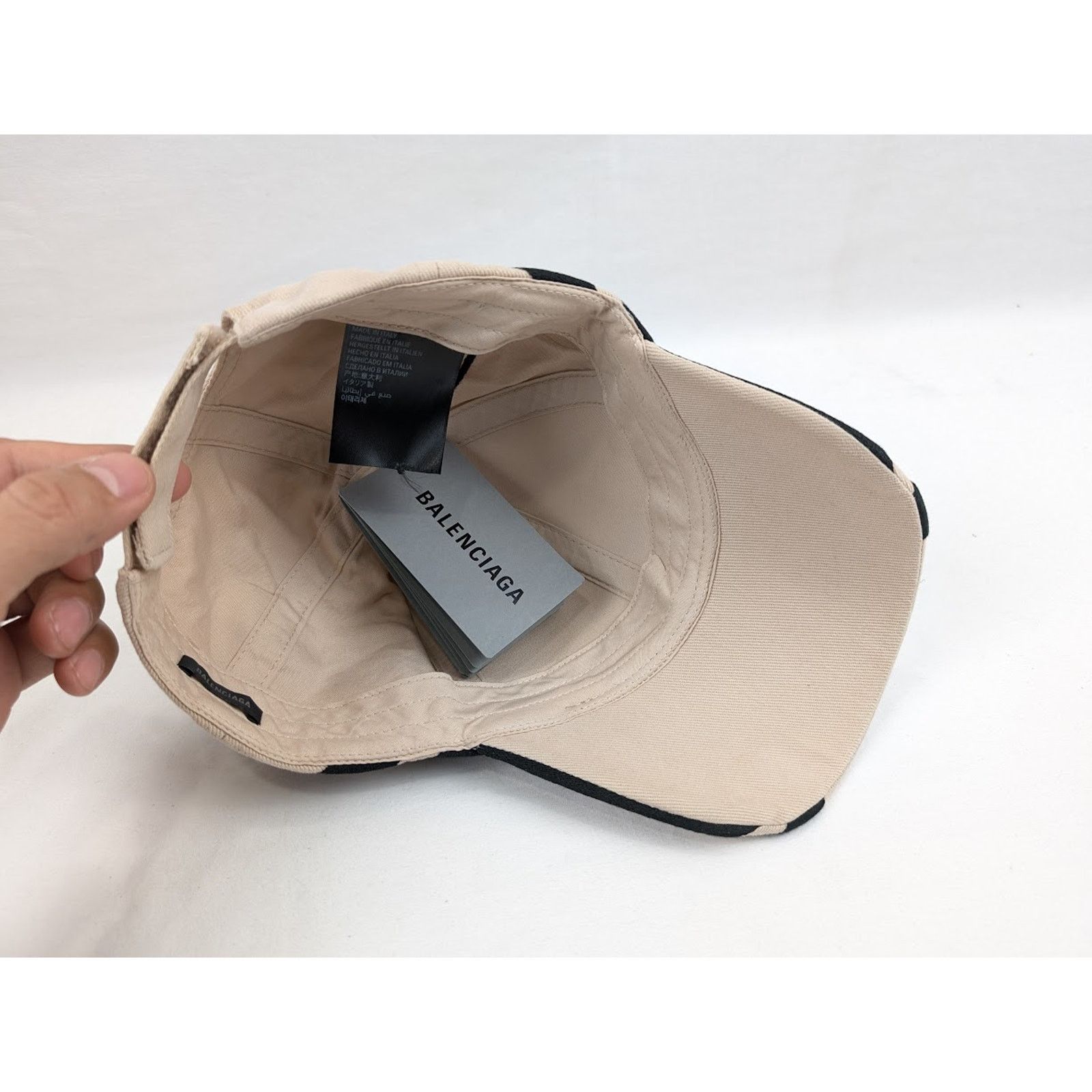Balenciaga o1rshd1 Size: L / Cotton Drill 3B Baseball Cap / Hat Size ONE SIZE - 12 Thumbnail