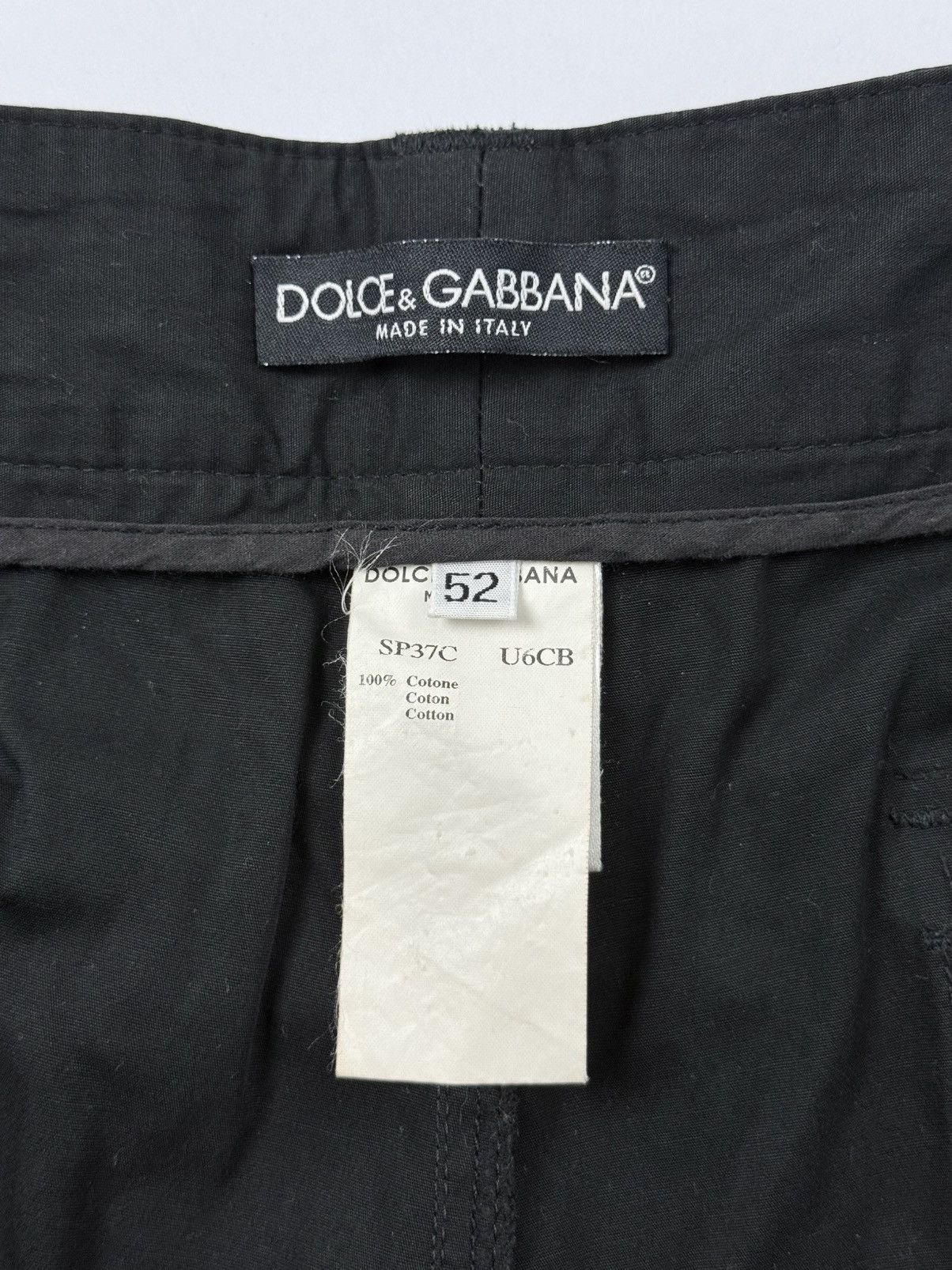 Dolce & Gabbana S/S 2003 Hunting Cargo Trousers Size US 36 / EU 52 - 17 Thumbnail