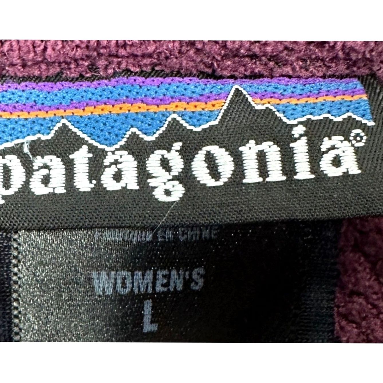 Patagonia Patagonia Jacket Womens Large Purple Fleece Lined Full Zip Outdoor Hiking Pockets Size L / US 10 / IT 46 - 3 Thumbnail