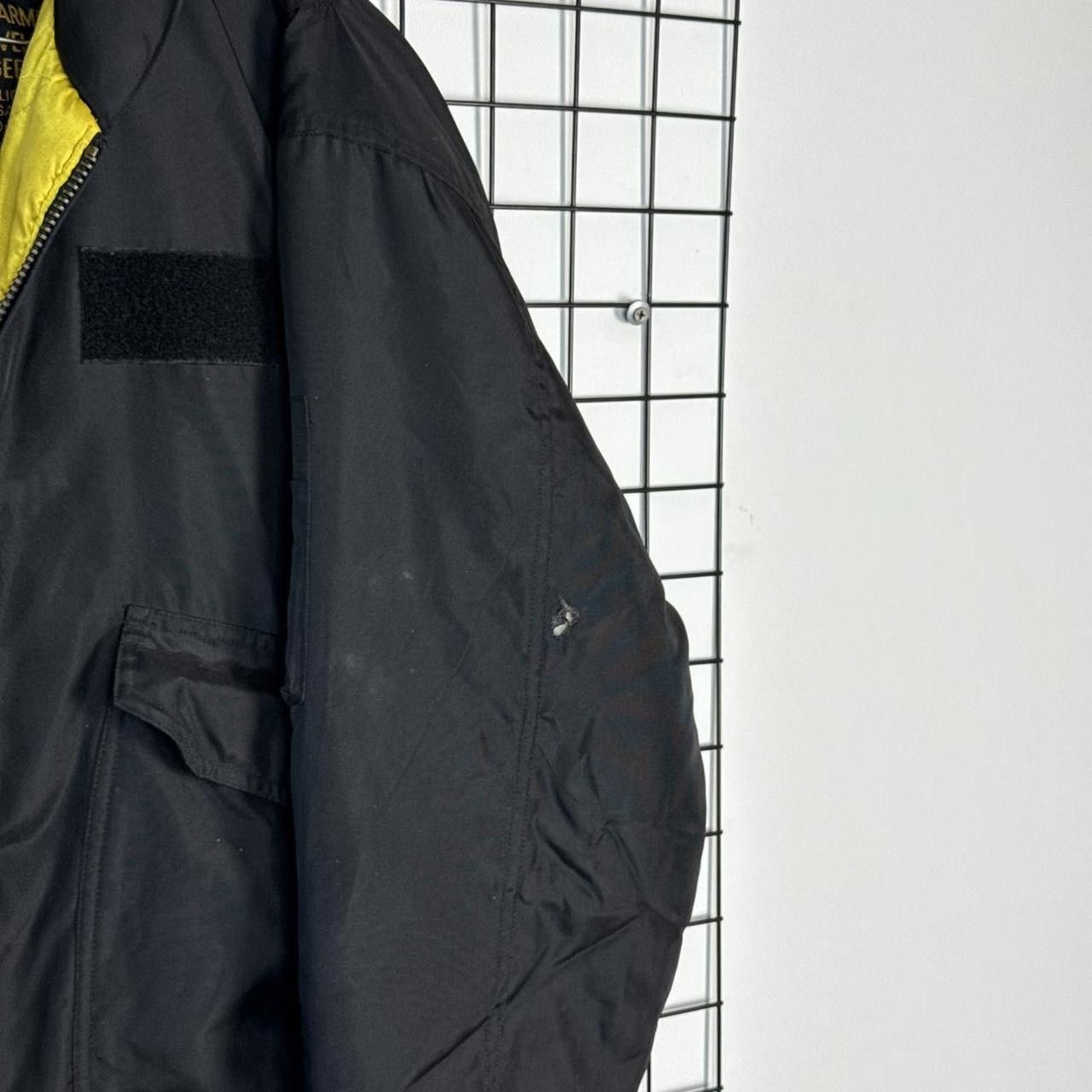 Vintage Vintage 90s Aviation Style Jacket Black Bomber Boxy Size US L / EU 52-54 / 3 - 6 Thumbnail