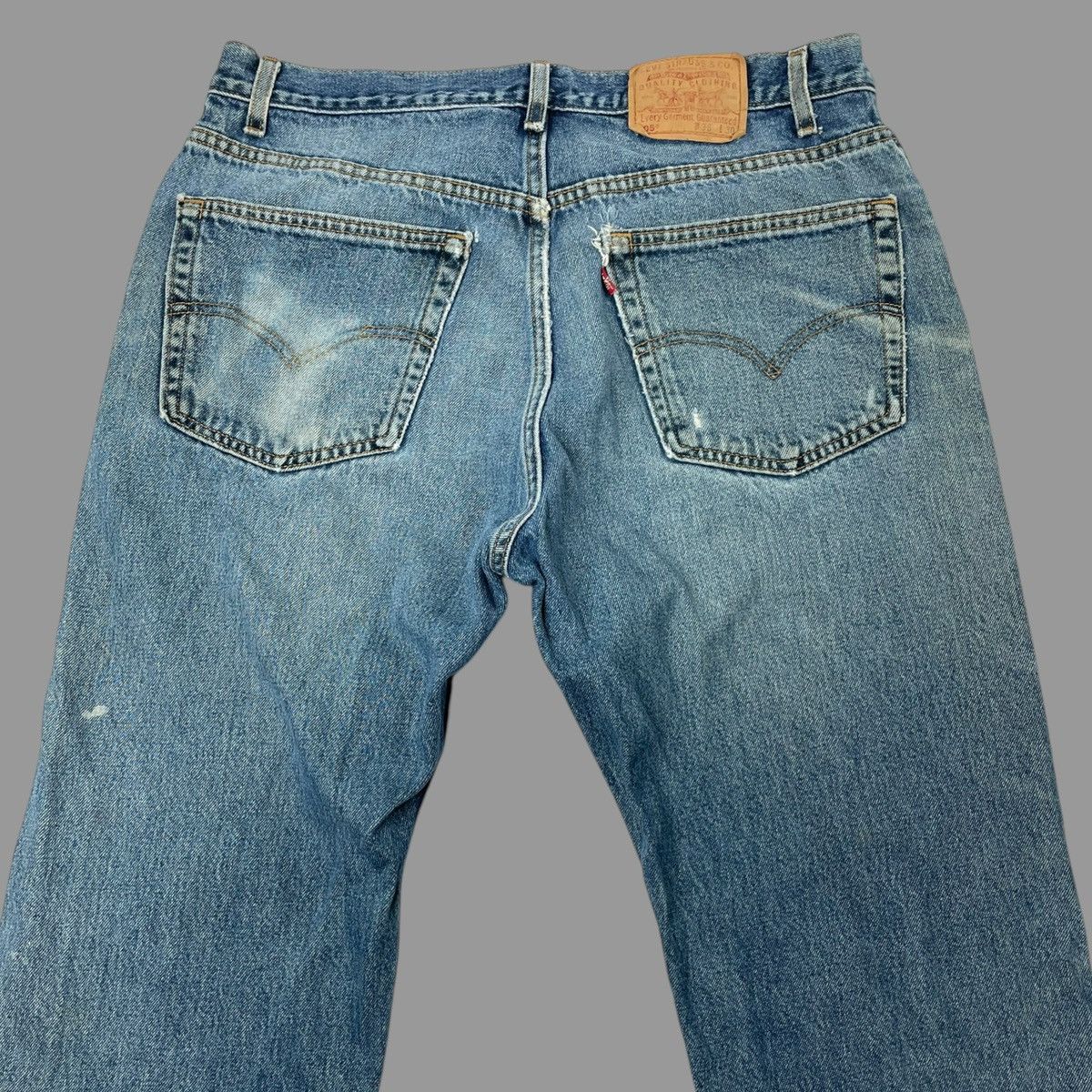 Levi's × Vintage Vintage 90s Levi’s faded mud wash denim jeans Size US 34 / EU 50 - 4 Thumbnail