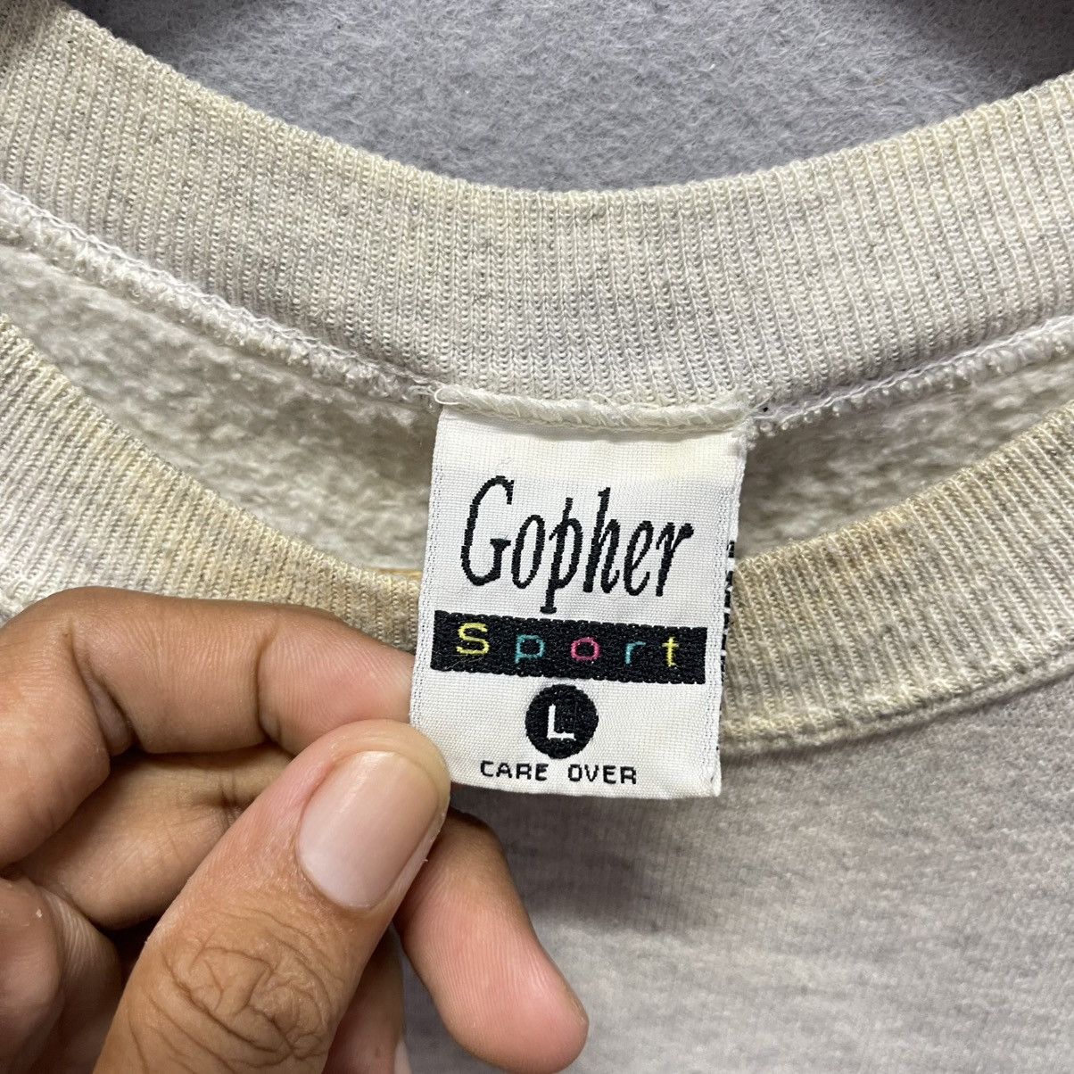 Vintage Vintage 1990s Gopher Sport “Sailing” Nautical Sweatshirt Size US M / EU 48-50 / 2 - 8 Thumbnail