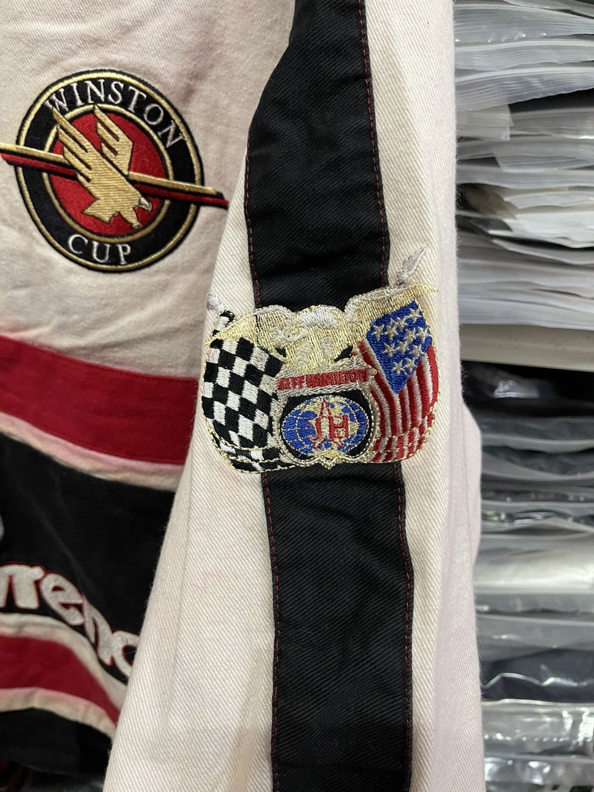 Vintage Vintage Jeff Hamilton Nascar Goodwrench Winston Cup Jacket🔥🔥 Size US L / EU 52-54 / 3 - 7 Thumbnail