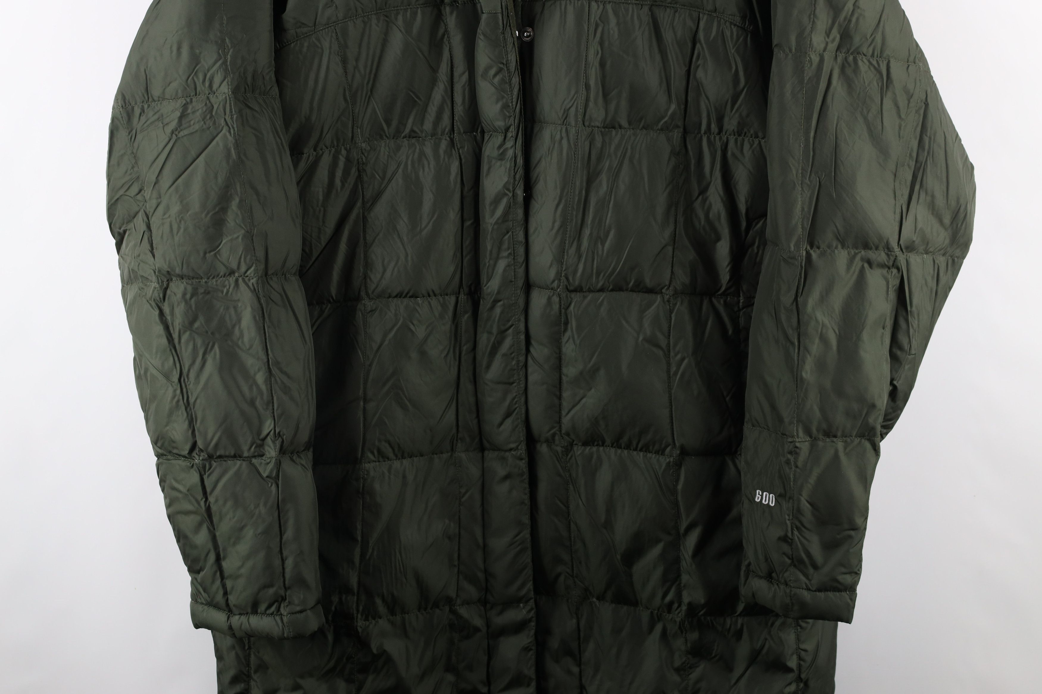 The North Face × Vintage The North Face Duck Down Hooded Puffer Parka Jacket Green Size XL / US 12-14 / IT 48-50 - 3 Thumbnail