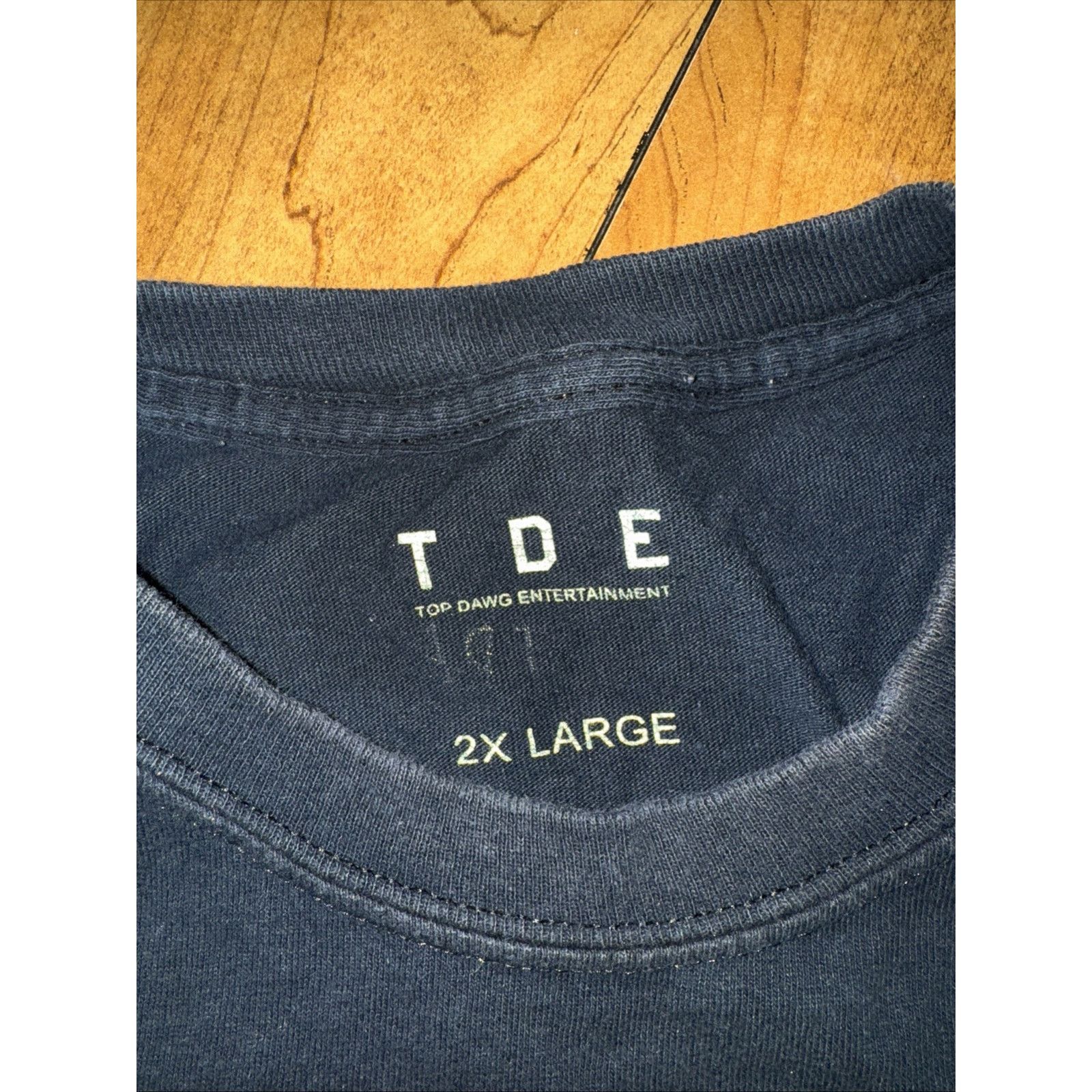 Rap Tees × Top Dawg Entertainment Isaiah Rashad Long Sleeve Shirt Black 2XL Lil Sunny Tour Size US XXL / EU 58 / 5 - 5 Thumbnail