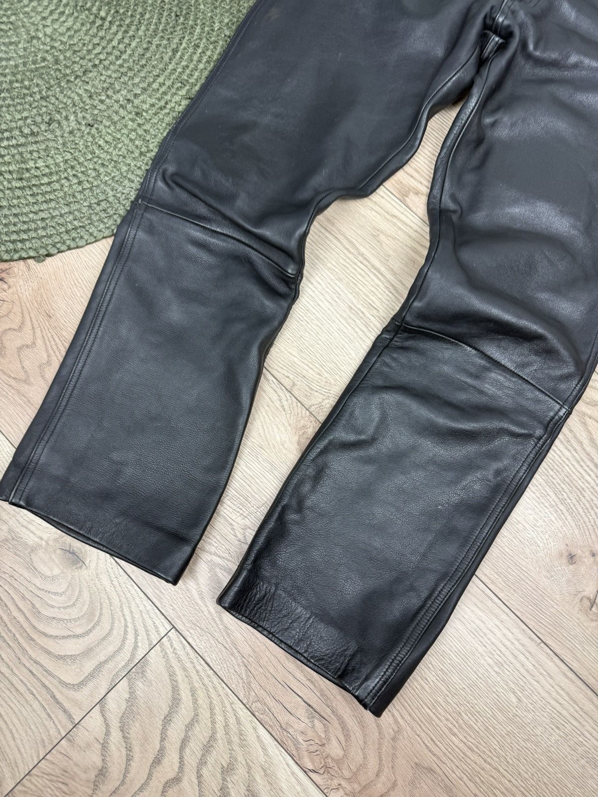 Leather × Vintage Vintage IXS Leather Pants Black Riding Y2K Archival Size US 36 / EU 52 - 2 Thumbnail