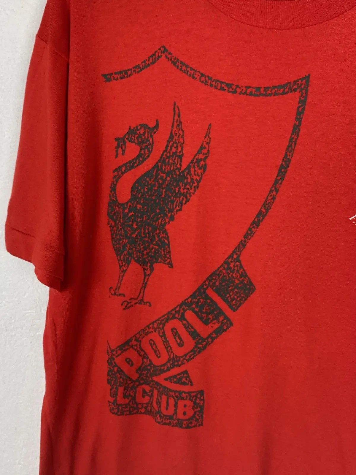 Vintage 90s Vintage Liverpool F.C 1992 FA Cup Winners Single Stitch Size US L / EU 52-54 / 3 - 3 Thumbnail