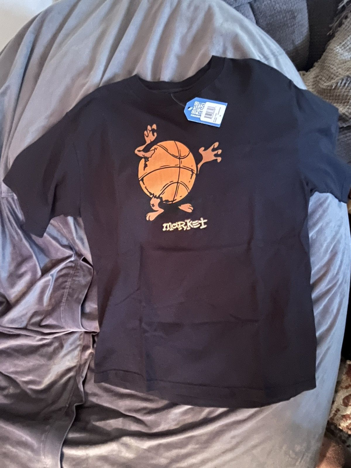 Market Market “Devil Ball” basketball tshirt tee t-shirt NEW MEDIUM Size US M / EU 48-50 / 2 - 1 Thumbnail