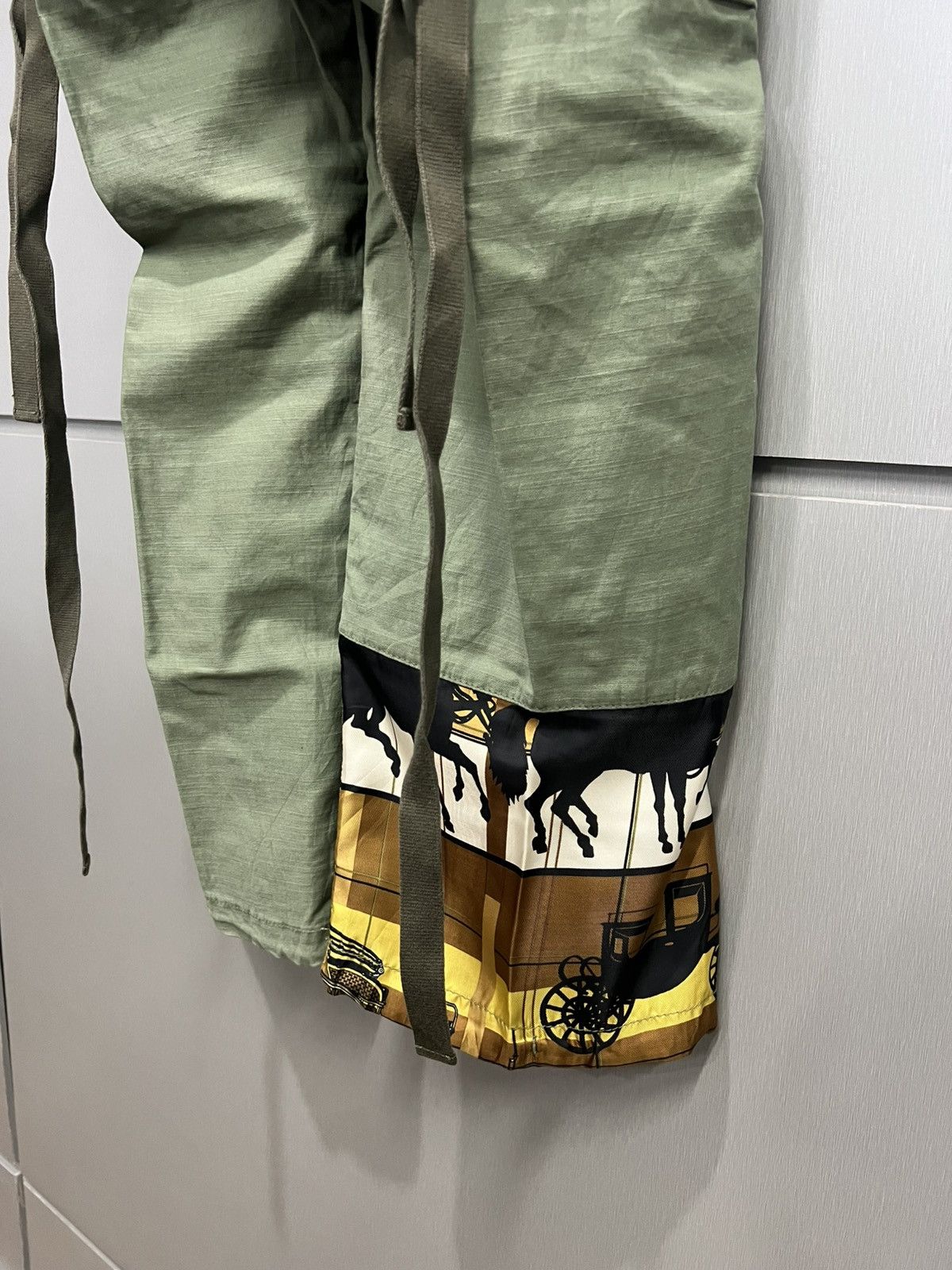 Junya Watanabe SS17 Junya Watanabe Comme Des Garcons Studded Cargo Pants Size US 28 / EU 44 - 6 Thumbnail