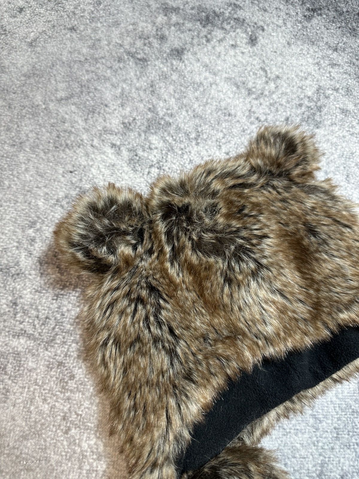 Other Y2K Ushanka Ear Fur Hat Avant Garde USA VTg Style Streetwear Size ONE SIZE - 3 Thumbnail