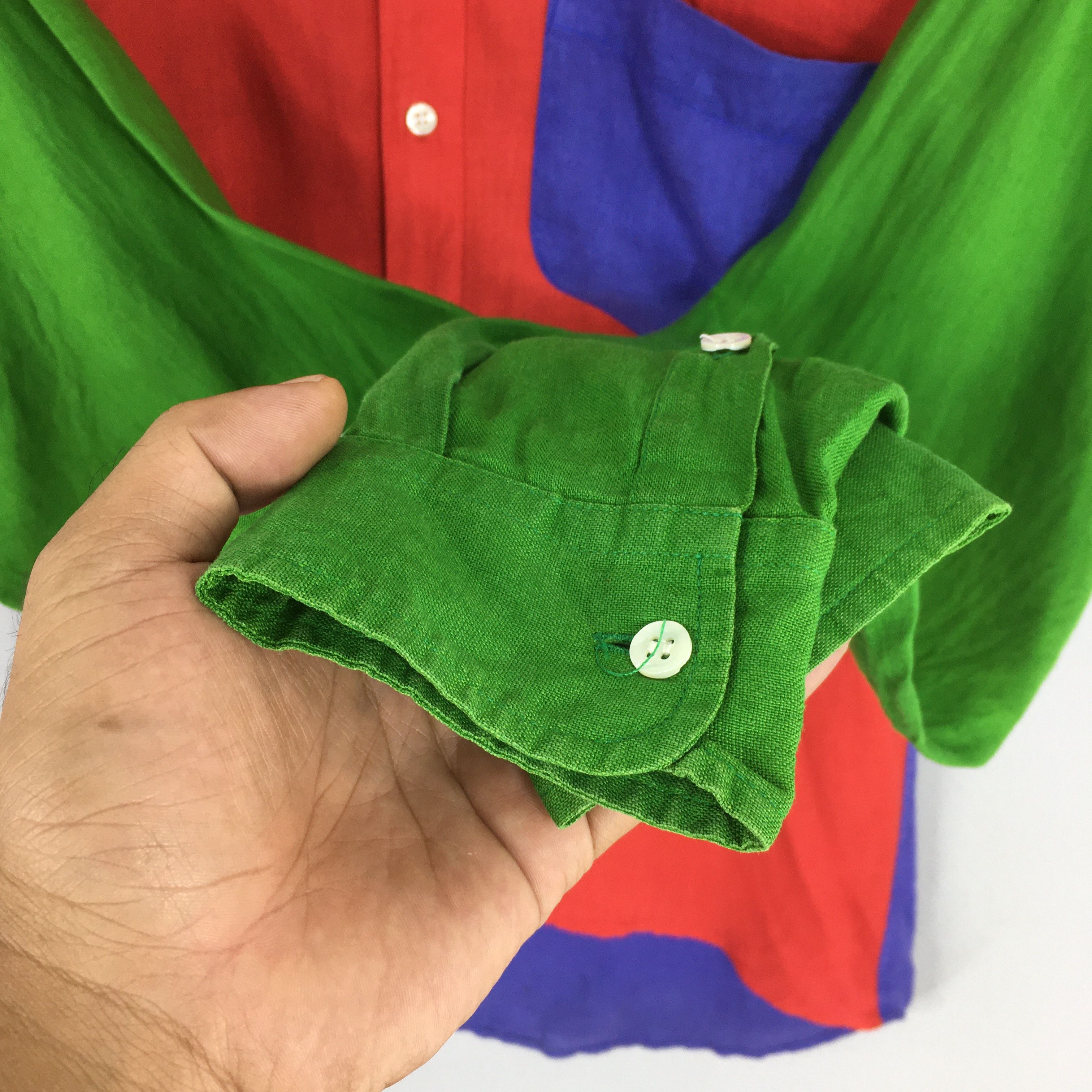 Jean Charles De Castelbajac Vintage 1990s Jc De Castelbajac Linen Shirt Medium Size US M / EU 48-50 / 2 - 4 Thumbnail