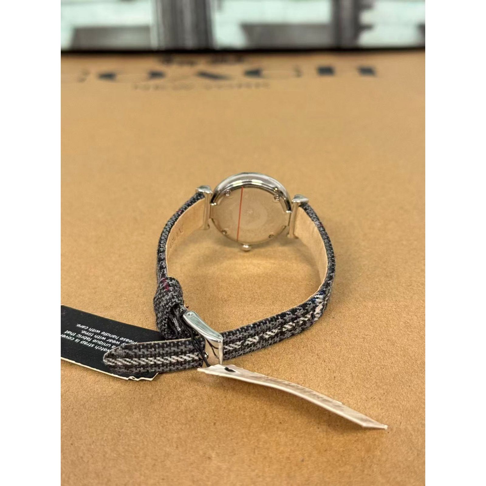 Emporio Armani Emporio Armani AR11343 Two Hand Grey Fabric Band Watch Size 32 - 5 Thumbnail