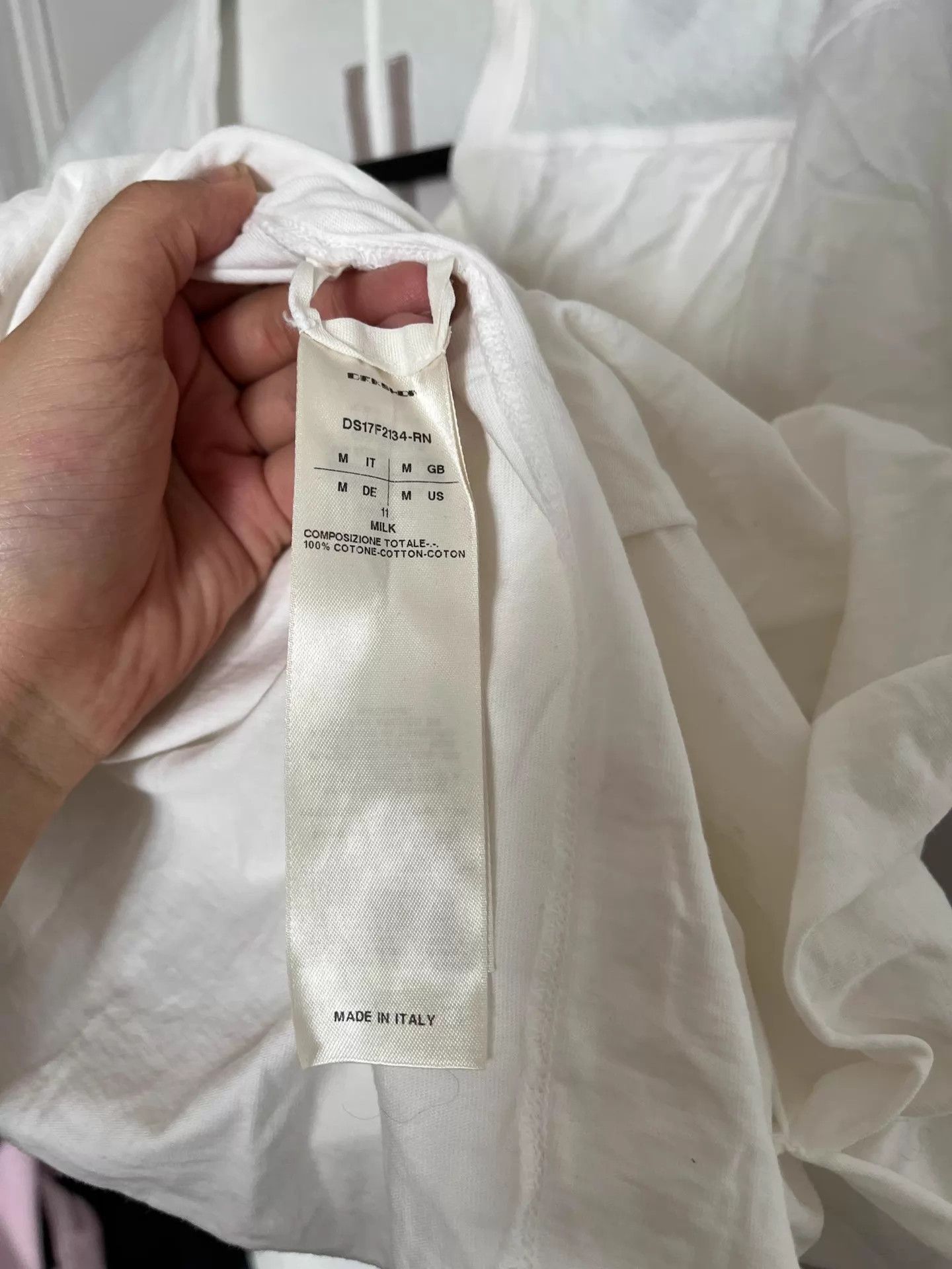Rick Owens Rick Owens DRKSHDW Short Sleeve Tee M Slim Size US M / EU 48-50 / 2 - 4 Thumbnail