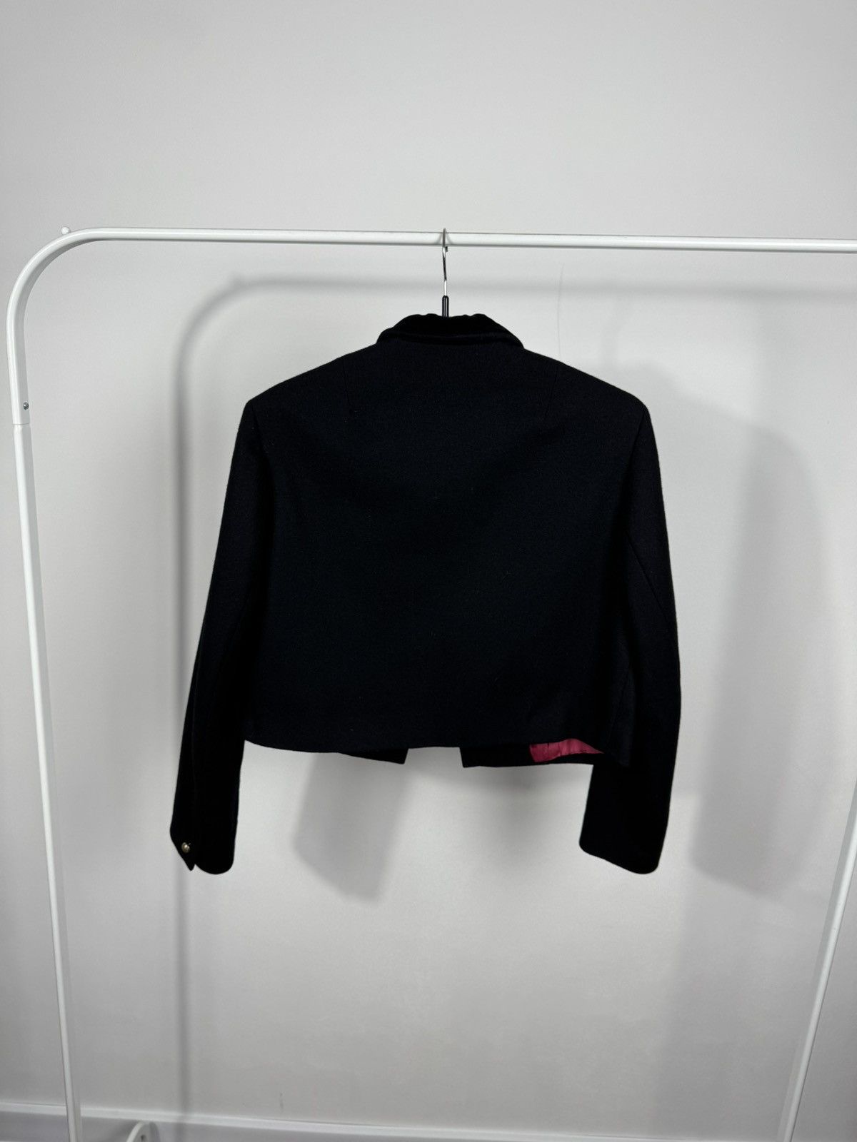 Other Vintage Antique Cropped Military Blazer Jacket Velvet Collar Size M / US 6-8 / IT 42-44 - 13 Thumbnail