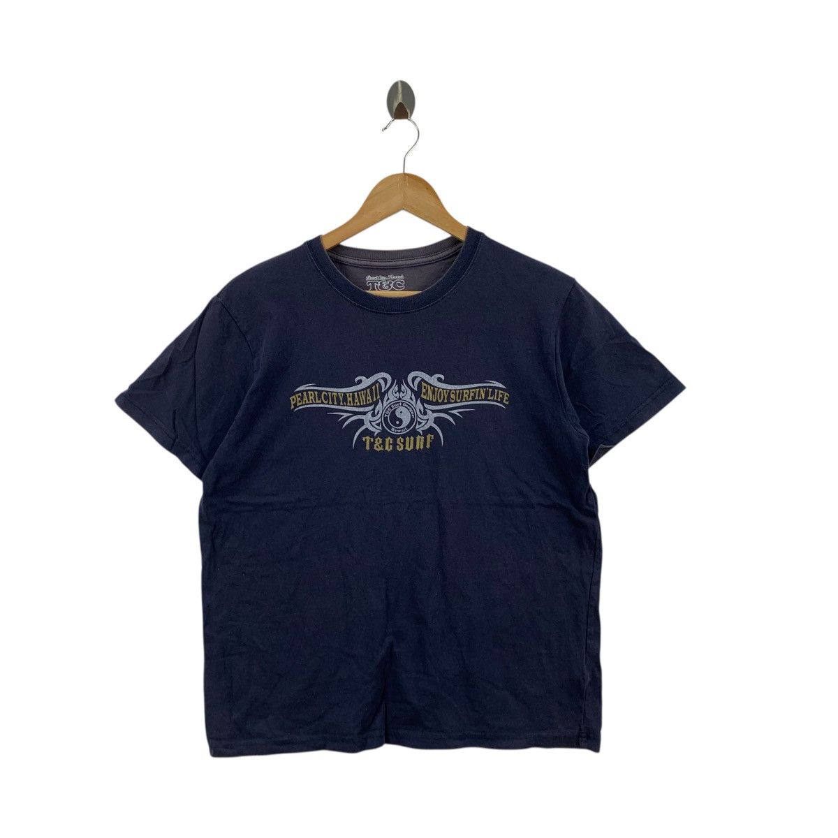 Other TOWN COUNTRY T&C Surf Hawaii Natural Sun Faded Tee Shirt Size US L / EU 52-54 / 3 - 4 Thumbnail