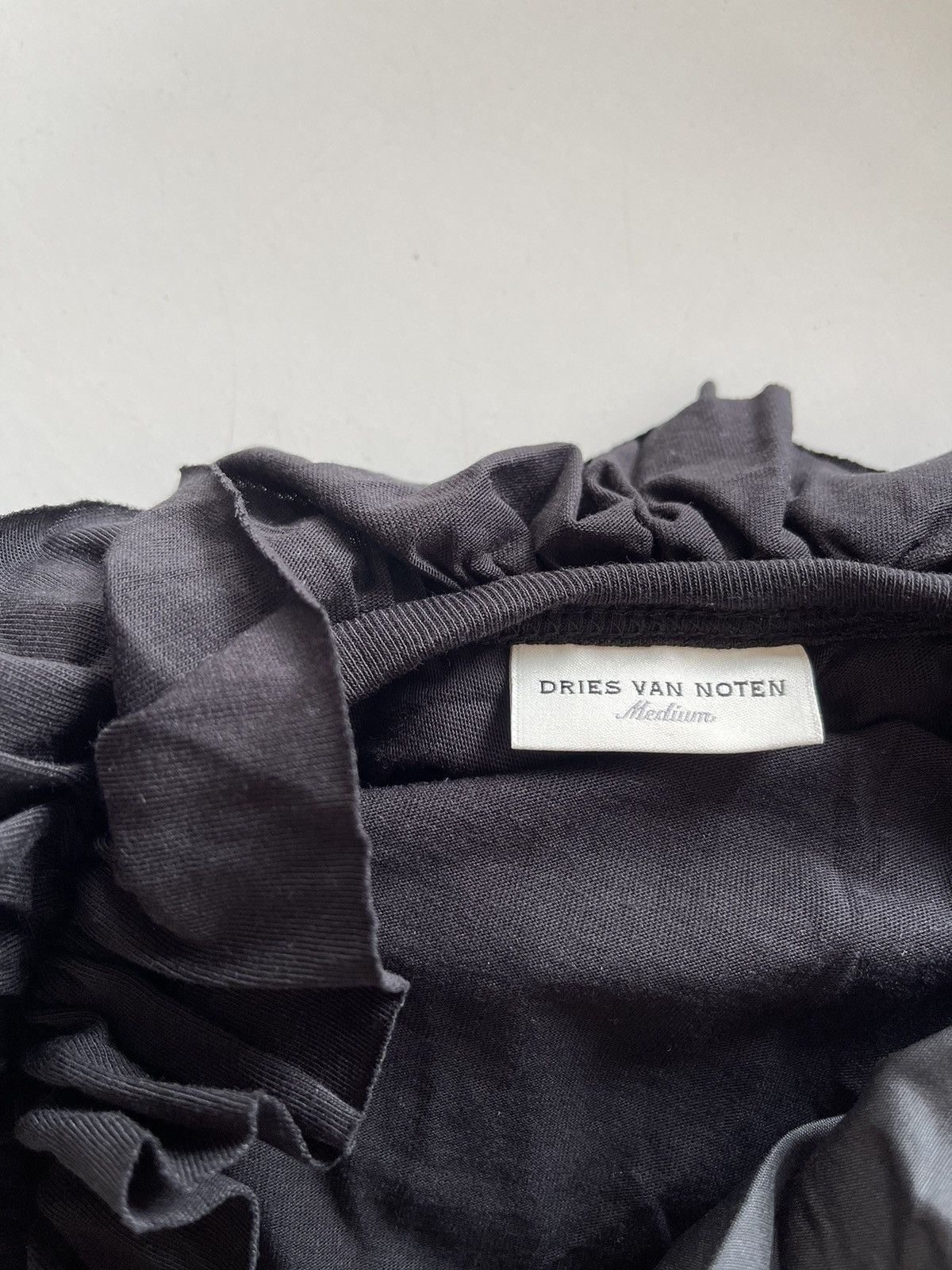 Dries Van Noten V-Neck Ruffle Top Size M / US 6-8 / IT 42-44 - 6 Thumbnail