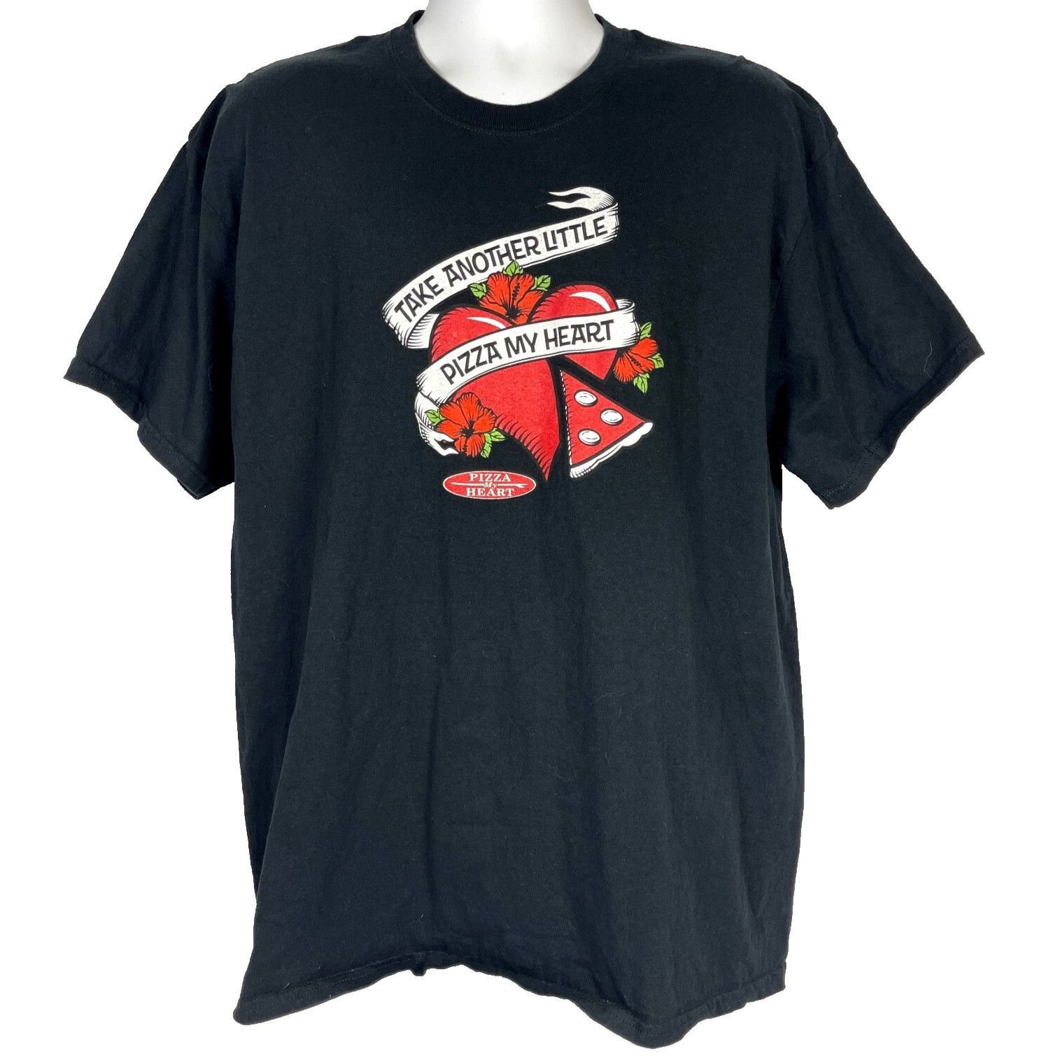 Other Take Another Little Pizza My Heart Mens T-Shirt size Large 2 Size US XL / EU 56 / 4 - 2 Thumbnail