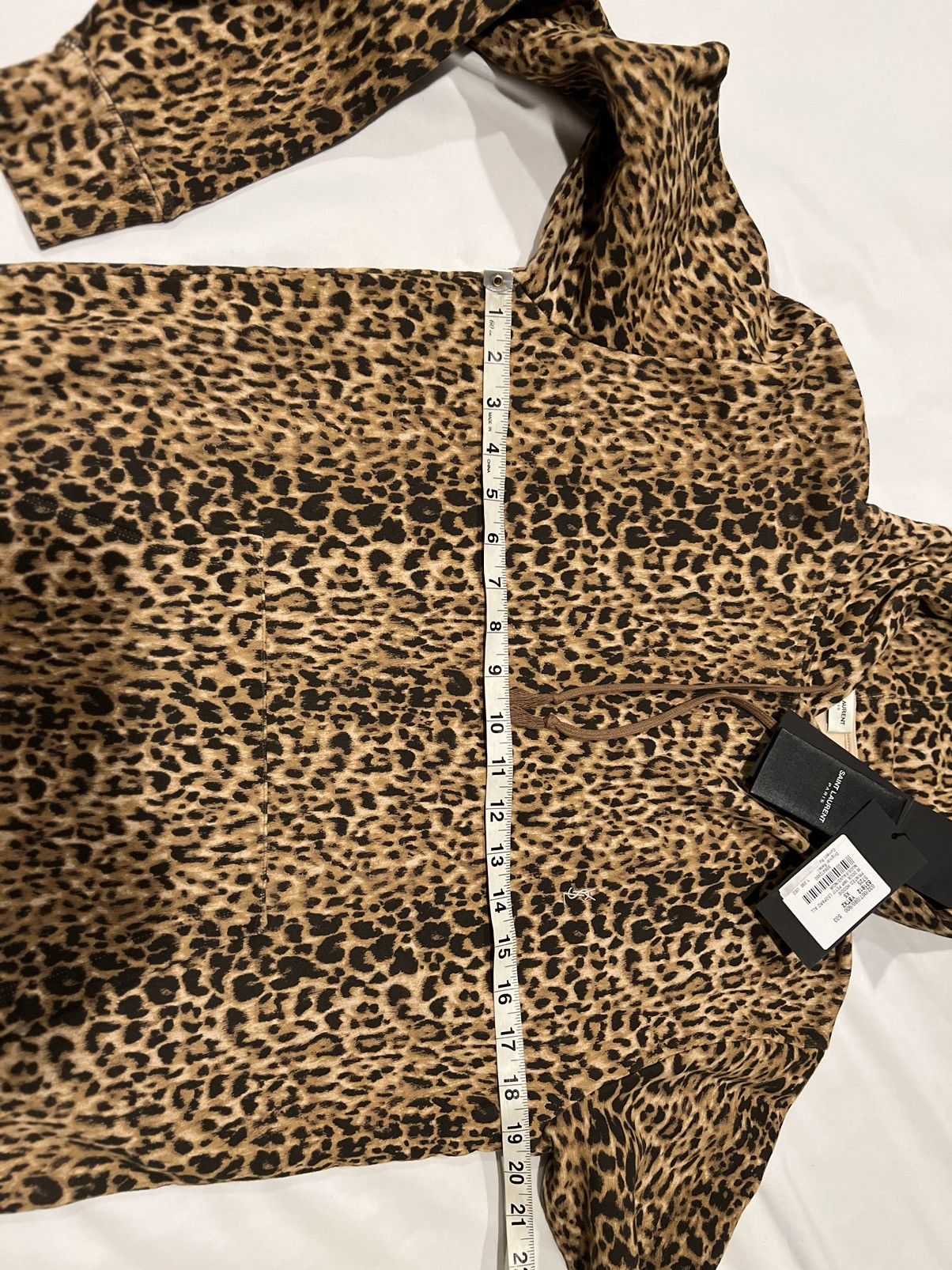 Saint Laurent Paris Saint Laurent men’s leopard print hoodie. XS. $1090 Size US XS / EU 42 / 0 - 6 Thumbnail